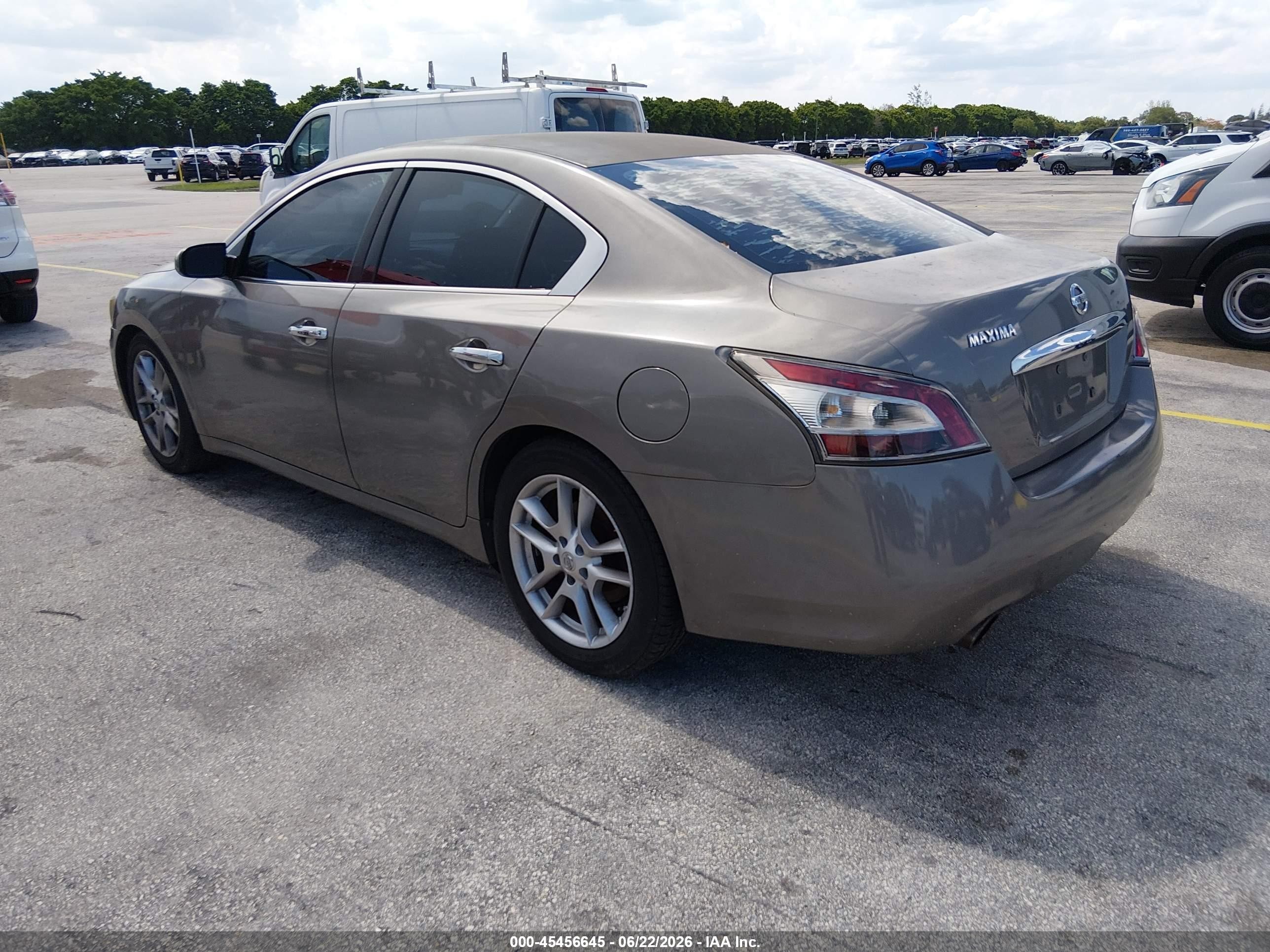 2014 Nissan Maxima 3.5 S/3.5 Sv Gray vin: 1N4AA5AP9EC467164