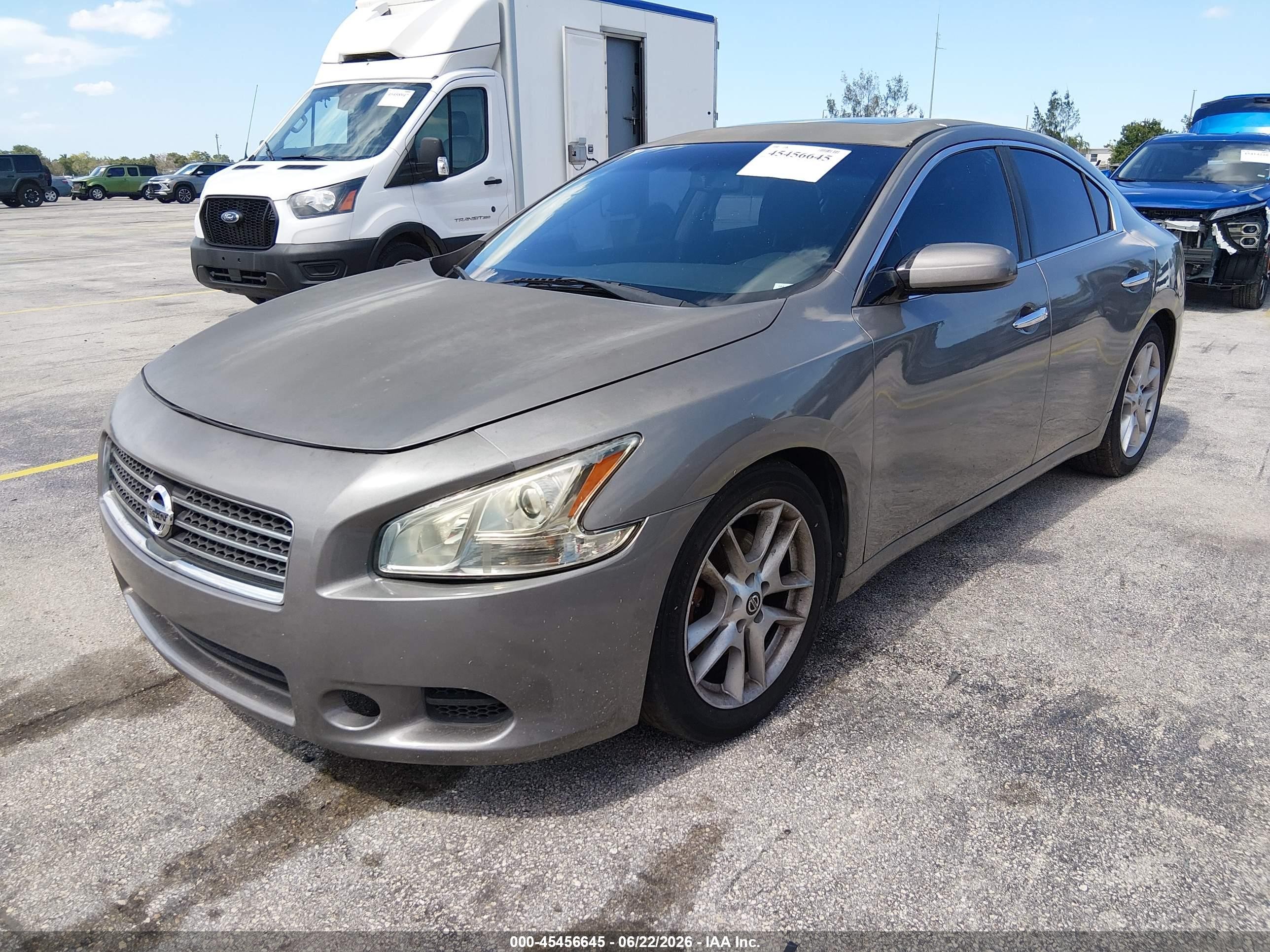 2014 Nissan Maxima 3.5 S/3.5 Sv Gray vin: 1N4AA5AP9EC467164