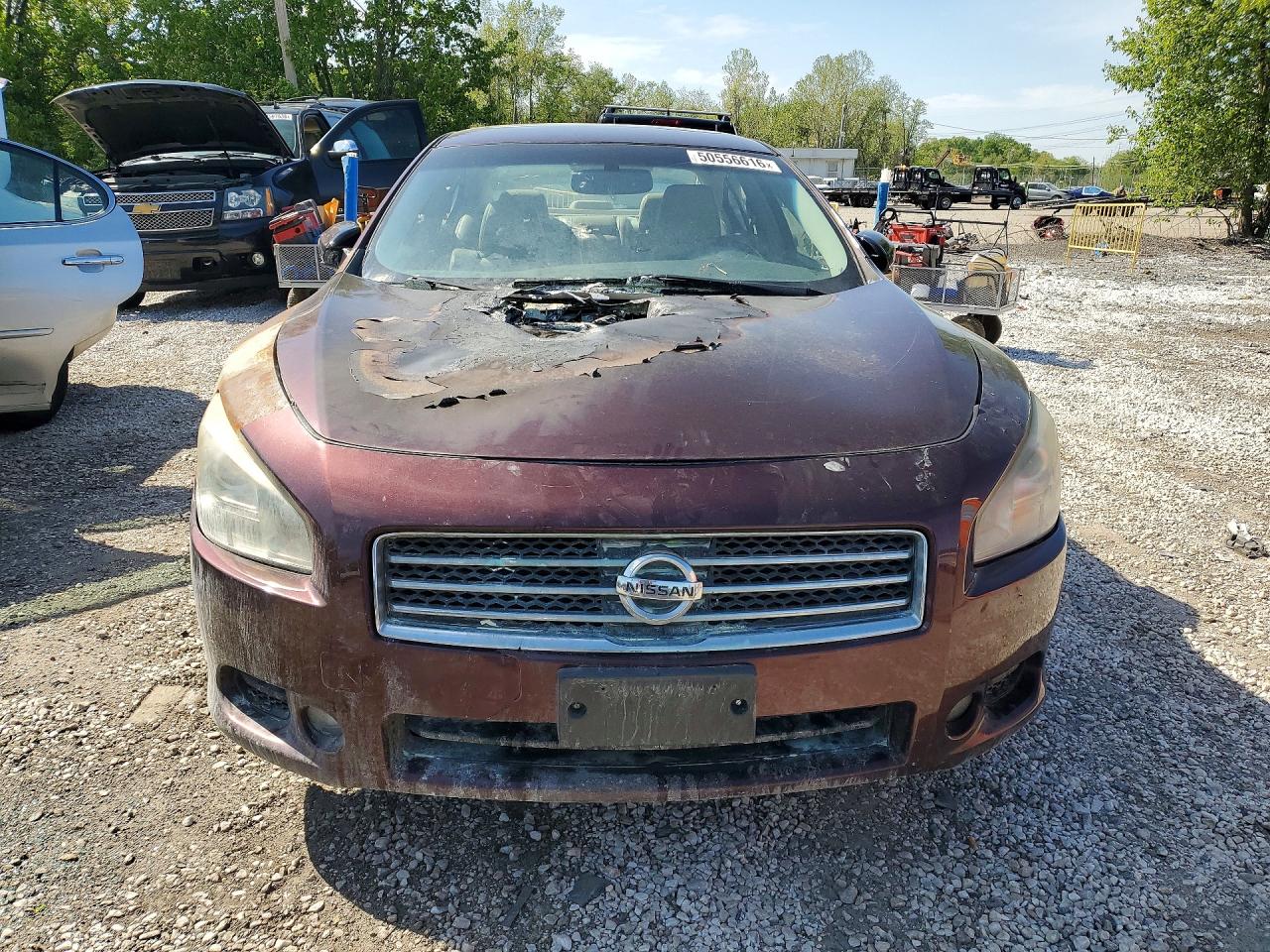 2014 Nissan Maxima 3.5 S Maroon vin: 1N4AA5AP9EC467603