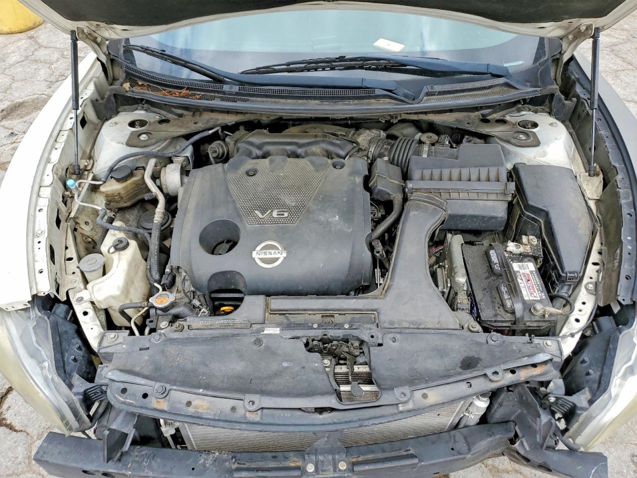 2014 Nissan Maxima 3.5 Sv White vin: 1N4AA5AP9EC469545