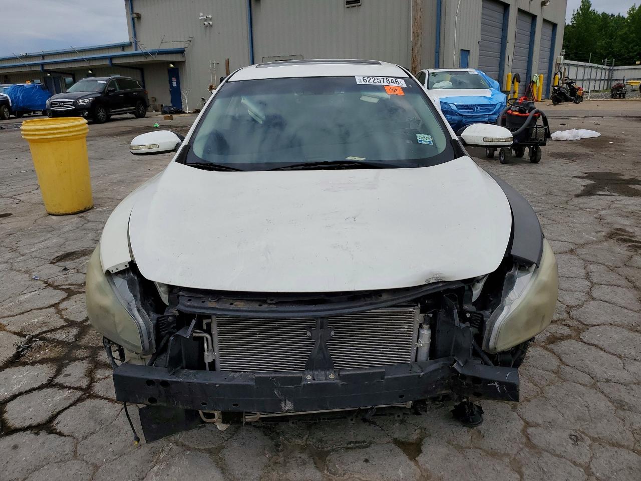 2014 Nissan Maxima 3.5 Sv White vin: 1N4AA5AP9EC469545