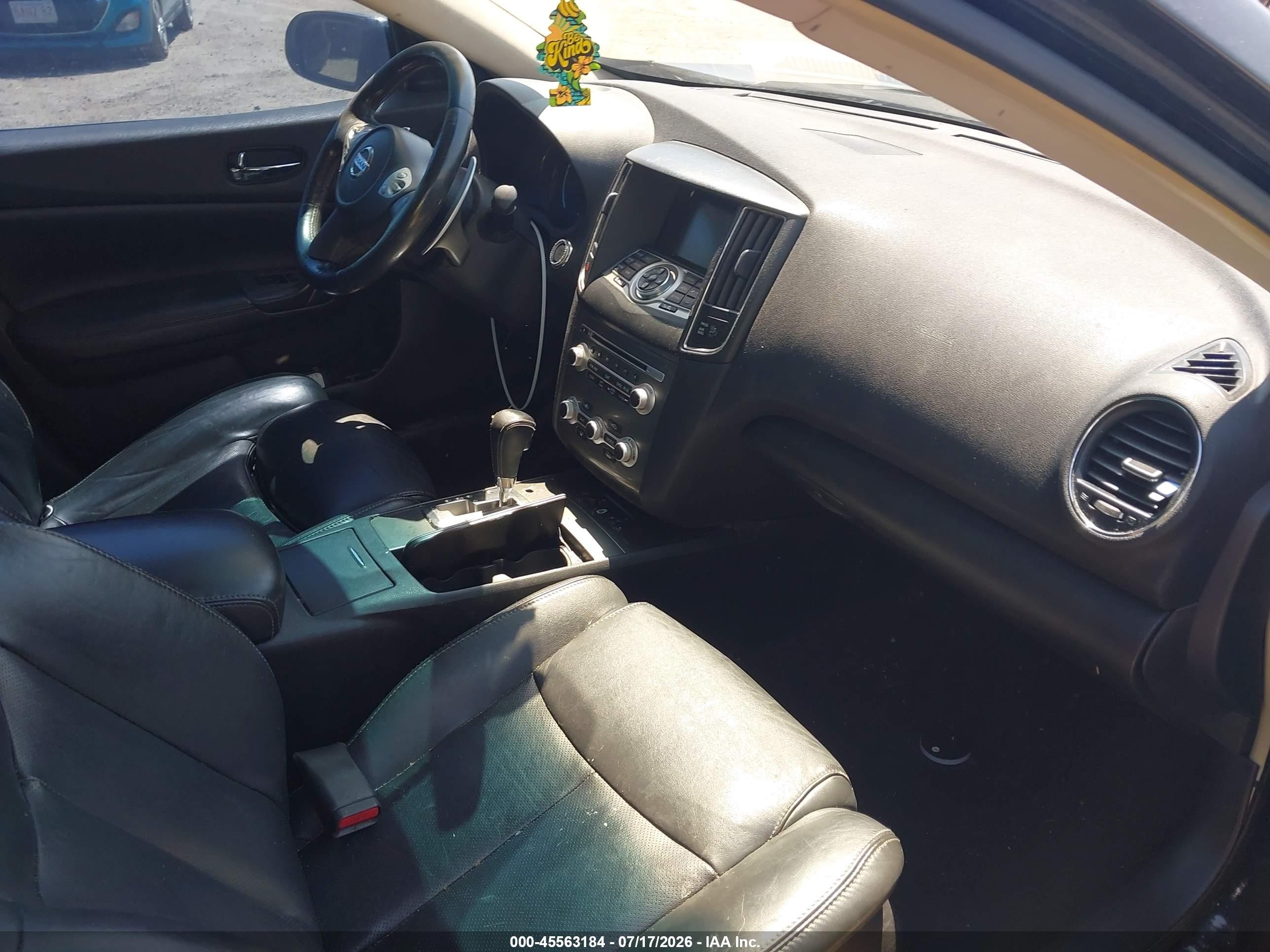 2014 Nissan Maxima 3.5 Sv Black vin: 1N4AA5AP9EC469819