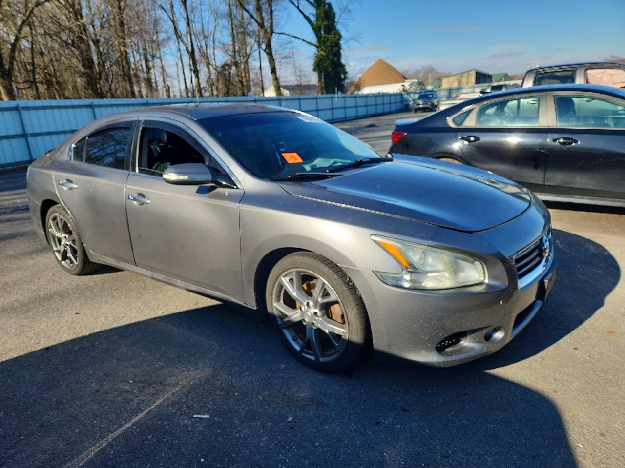 2014 Nissan Maxima S Gray vin: 1N4AA5AP9EC473630