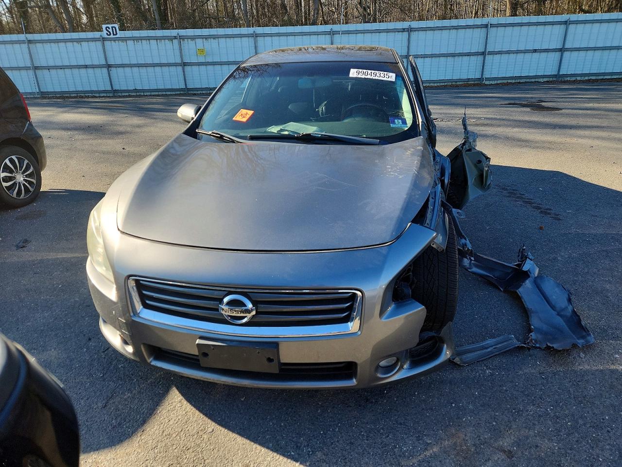 2014 Nissan Maxima S Gray vin: 1N4AA5AP9EC473630