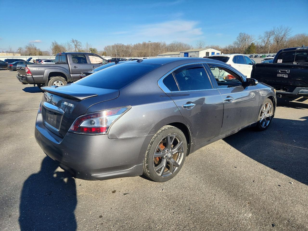 2014 Nissan Maxima S Gray vin: 1N4AA5AP9EC473630