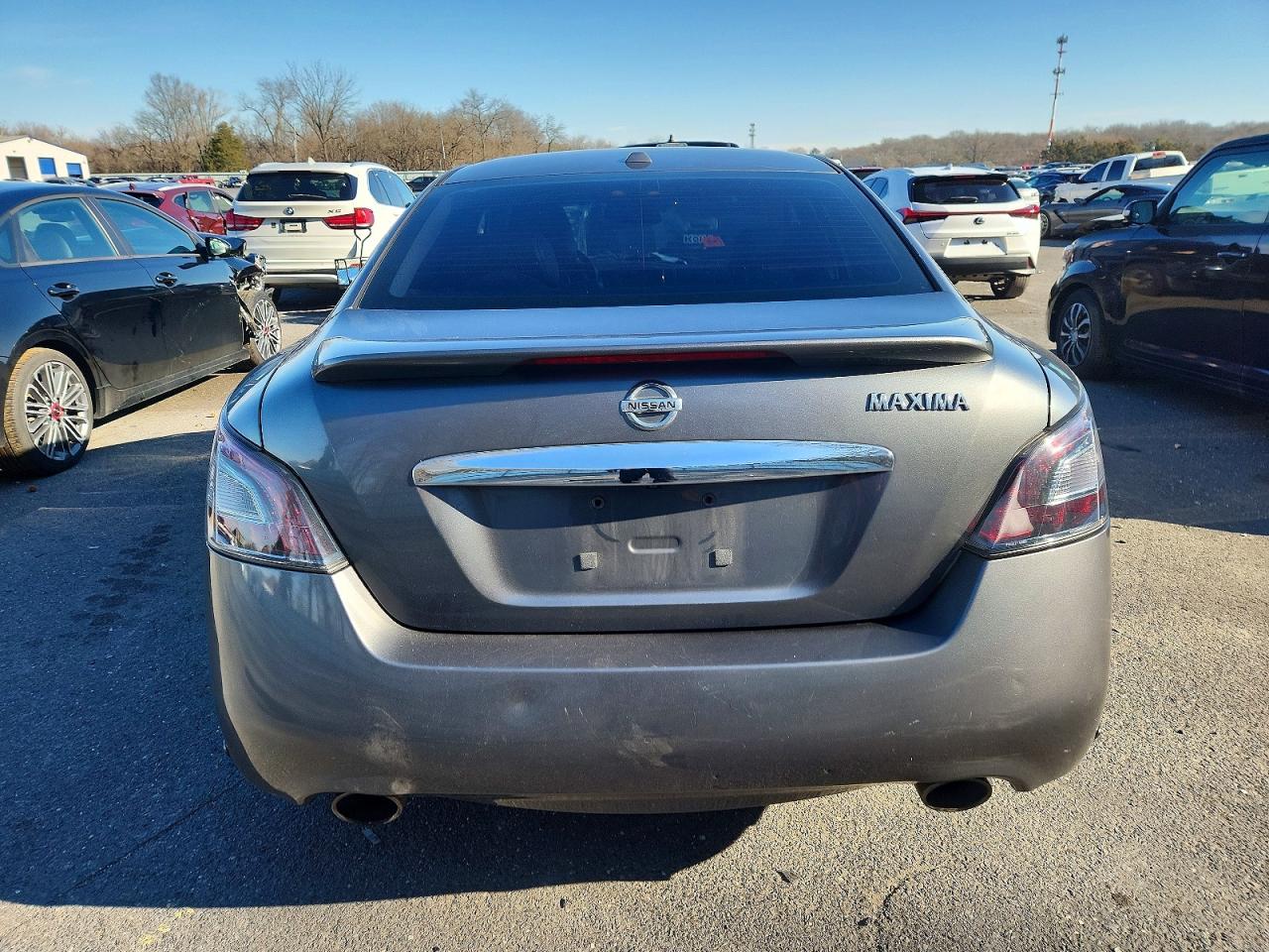2014 Nissan Maxima S Gray vin: 1N4AA5AP9EC473630