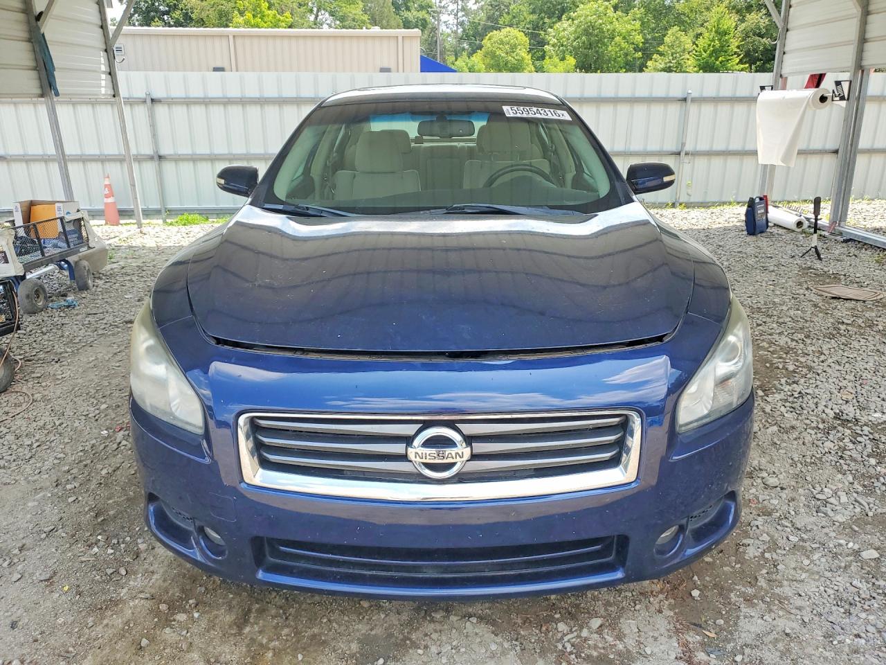 2014 Nissan Maxima 3.5 S Blue vin: 1N4AA5AP9EC473689