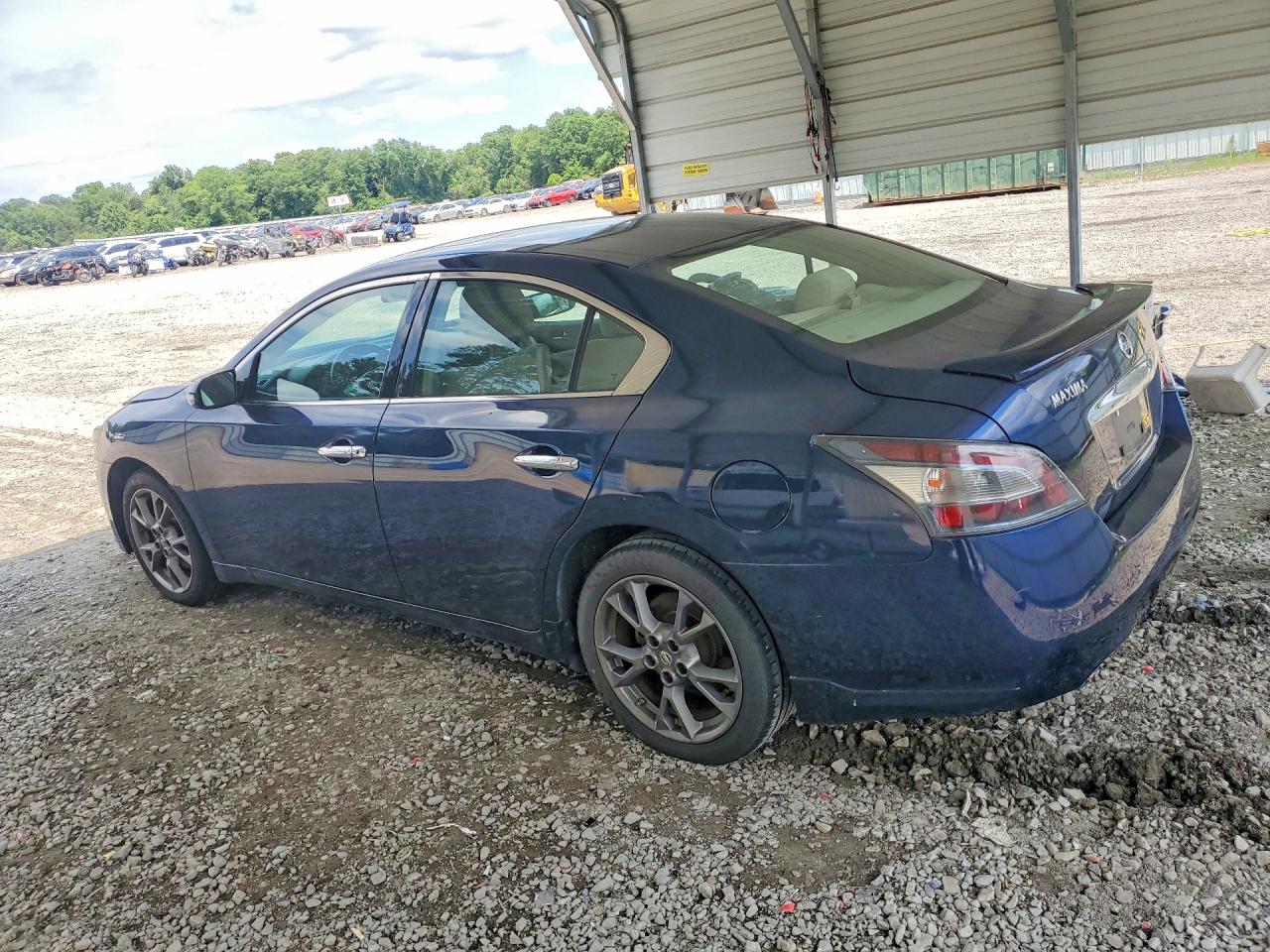 2014 Nissan Maxima 3.5 S Blue vin: 1N4AA5AP9EC473689