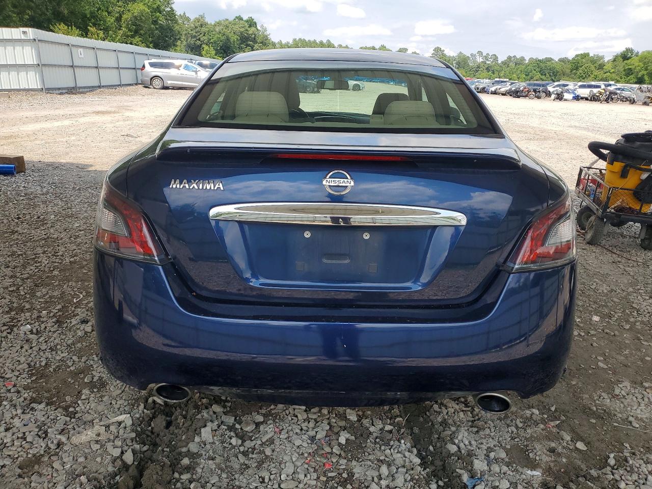 2014 Nissan Maxima 3.5 S Blue vin: 1N4AA5AP9EC473689