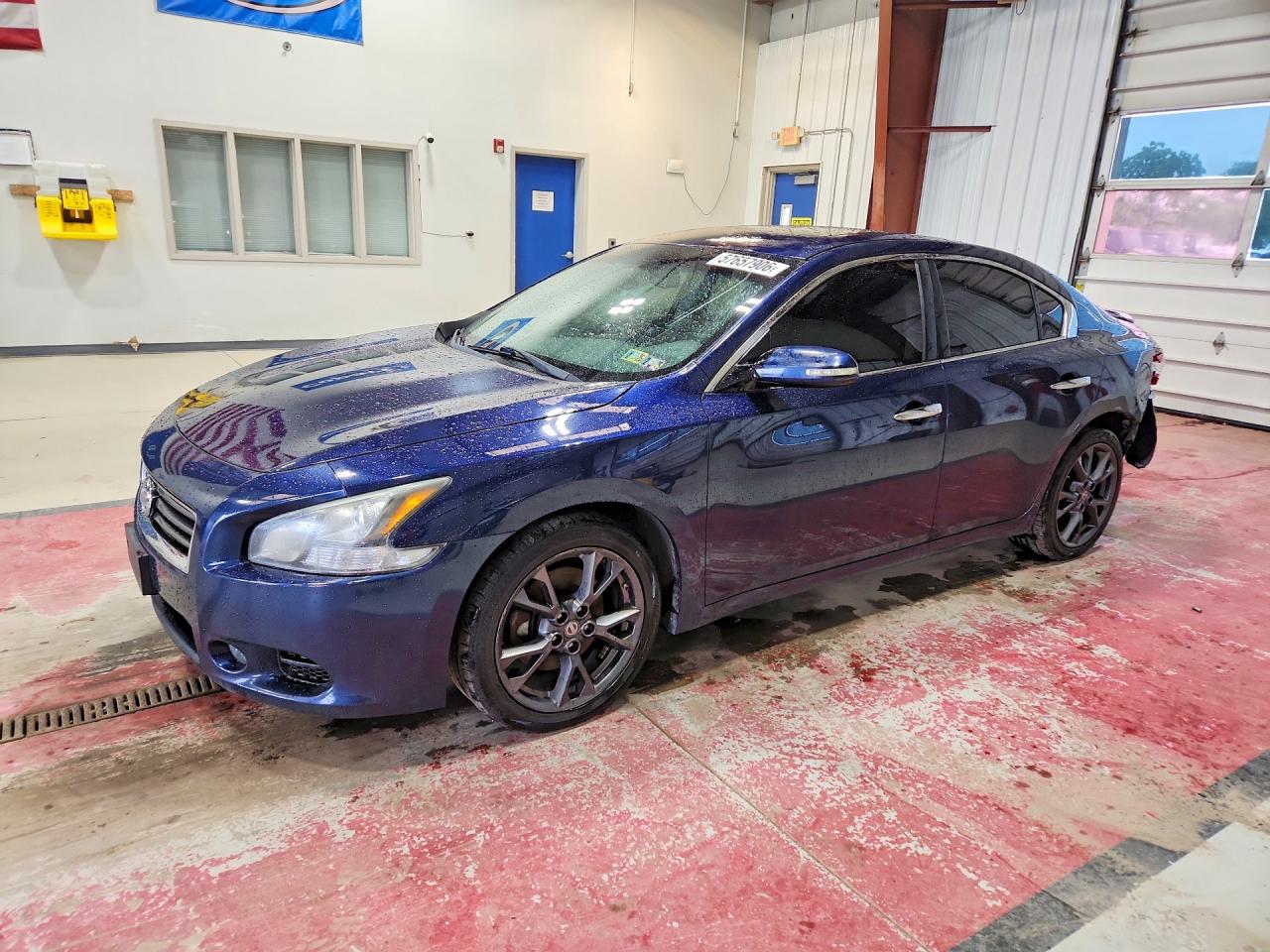 2014 Nissan Maxima 3.5 S Blue vin: 1N4AA5AP9EC475670