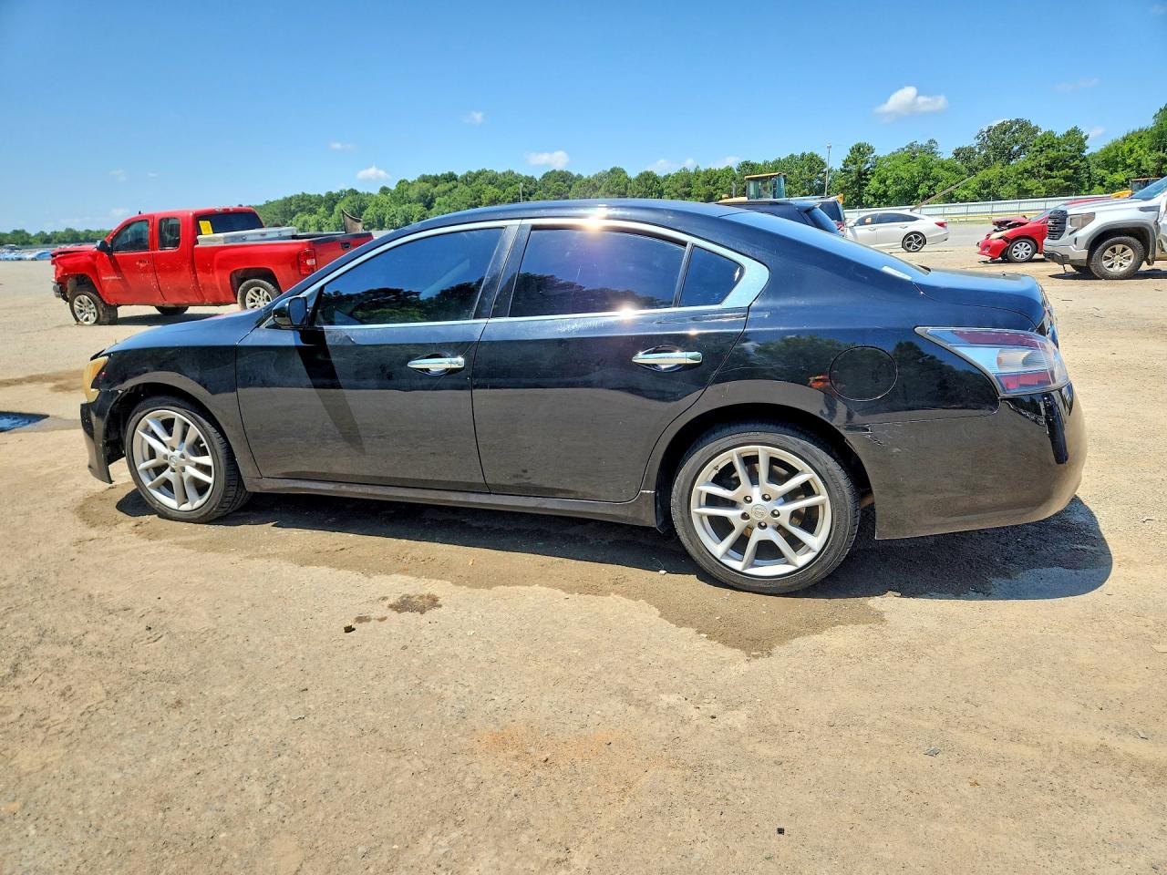 2014 Nissan Maxima 3.5 S Черный vin: 1N4AA5AP9EC489486