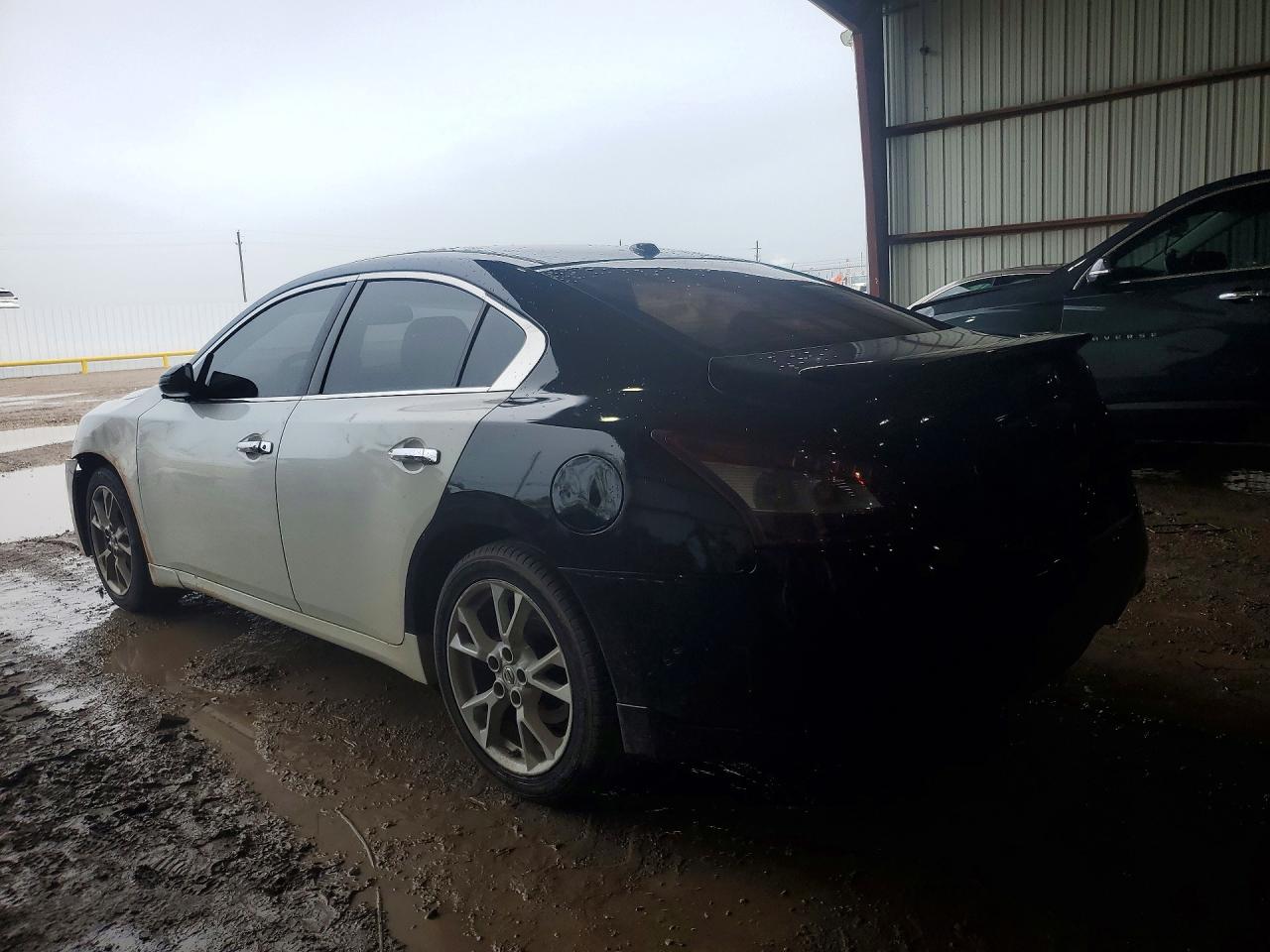 2014 Nissan Maxima 3.5 Sv White vin: 1N4AA5AP9EC493652