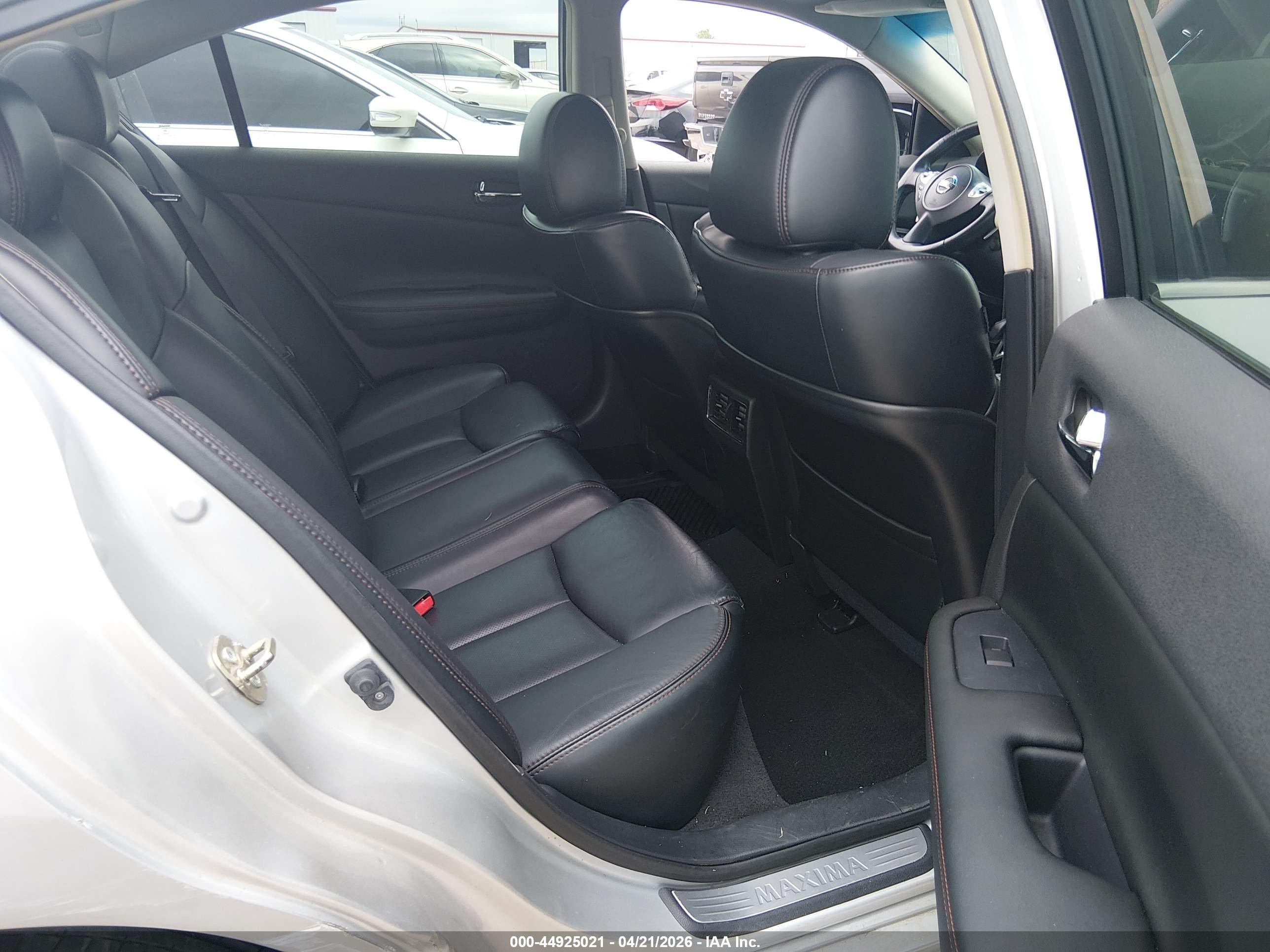 2014 Nissan Maxima 3.5 Sv Silver vin: 1N4AA5AP9EC494350