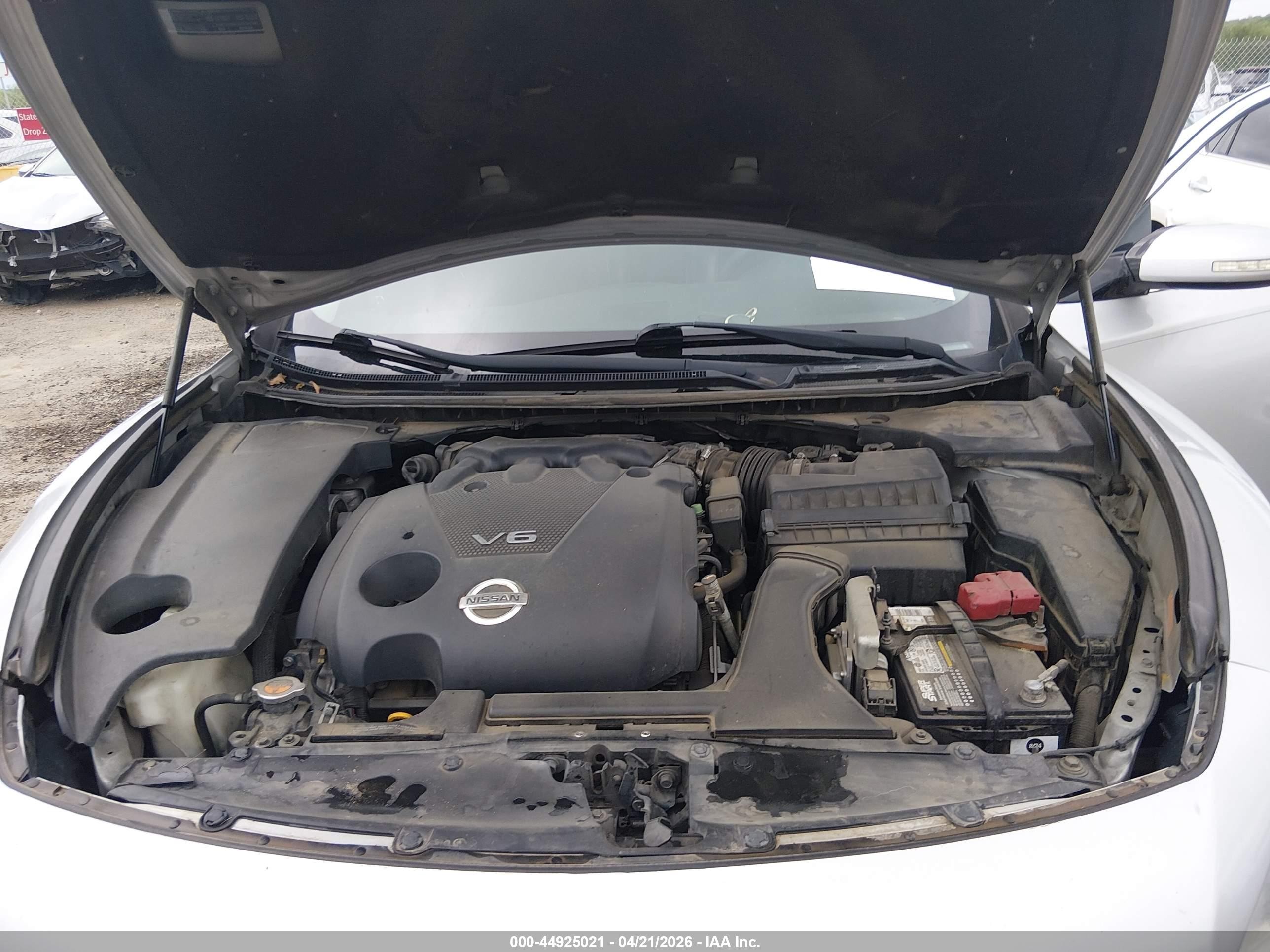 2014 Nissan Maxima 3.5 Sv Silver vin: 1N4AA5AP9EC494350