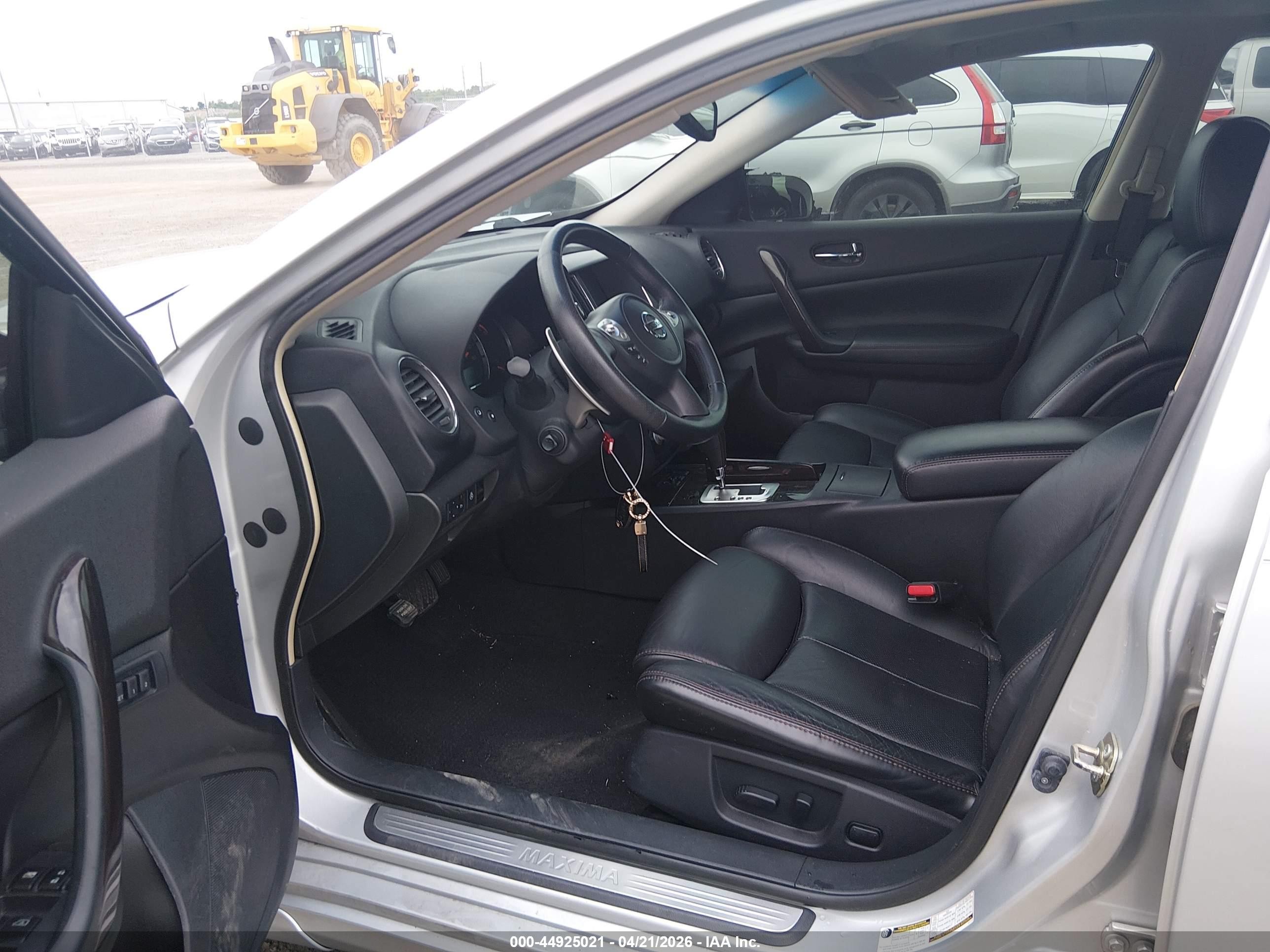 2014 Nissan Maxima 3.5 Sv Silver vin: 1N4AA5AP9EC494350