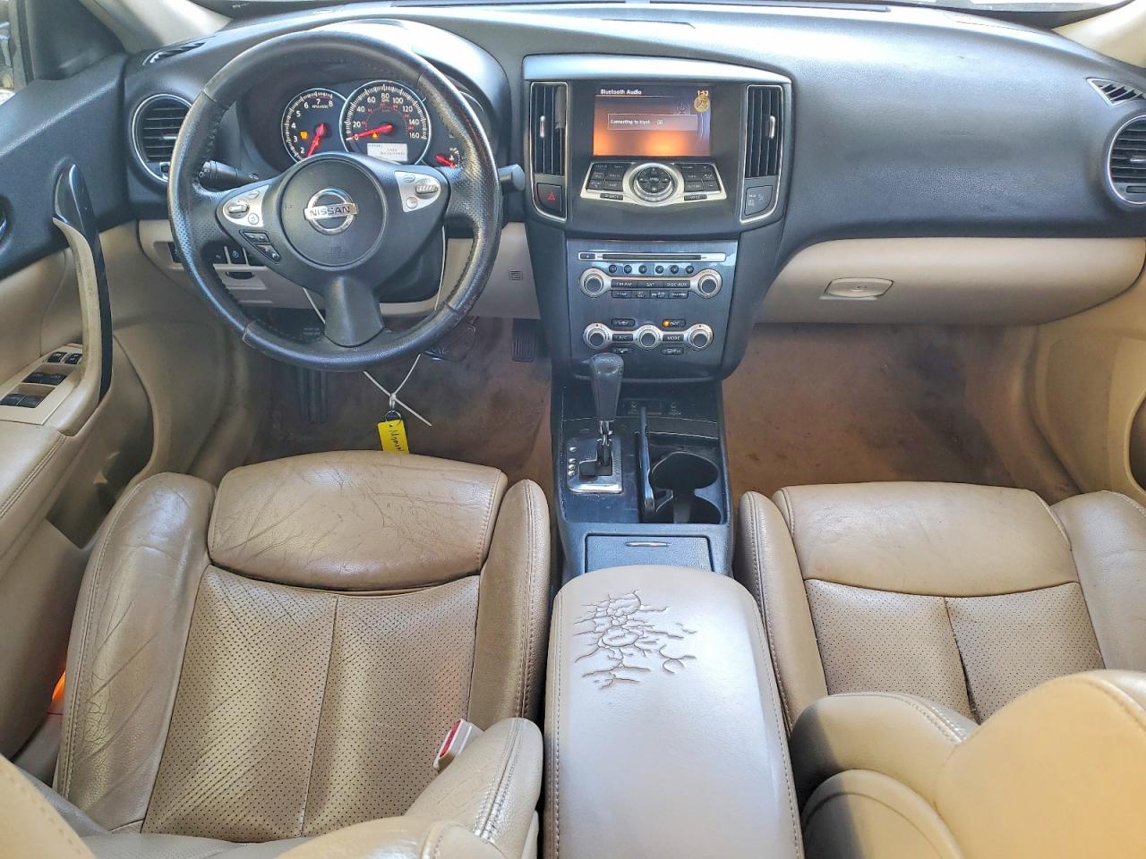 2014 Nissan Maxima 3.5 S White vin: 1N4AA5AP9EC494915