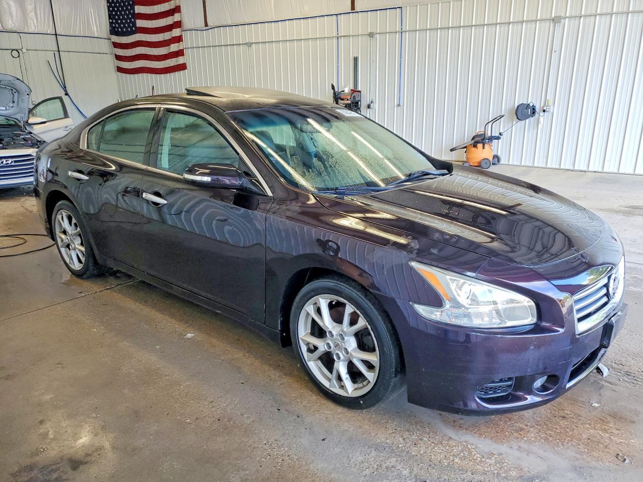 2014 Nissan Maxima 3.5 S Purple vin: 1N4AA5AP9EC907741