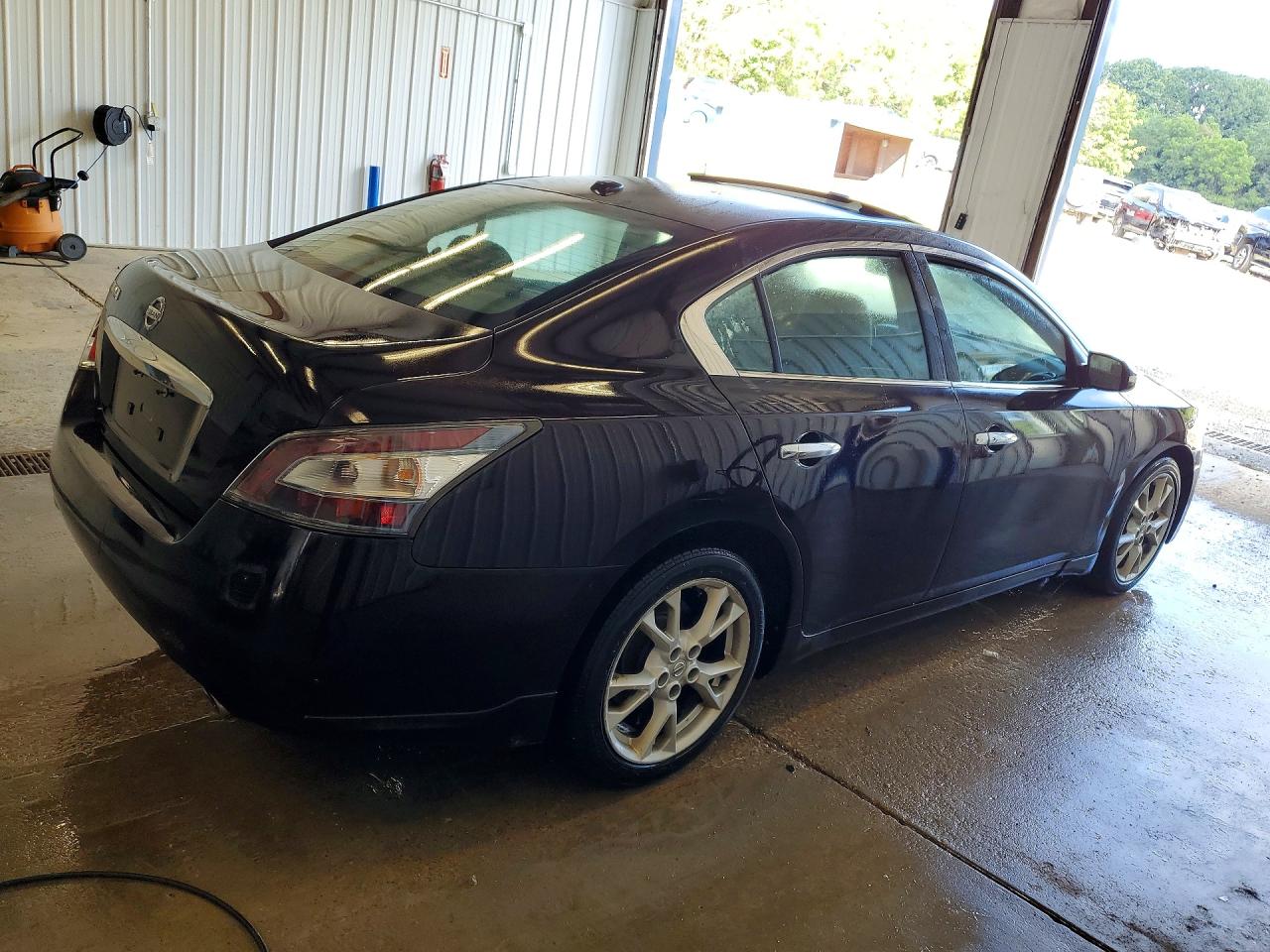 2014 Nissan Maxima 3.5 S Purple vin: 1N4AA5AP9EC907741