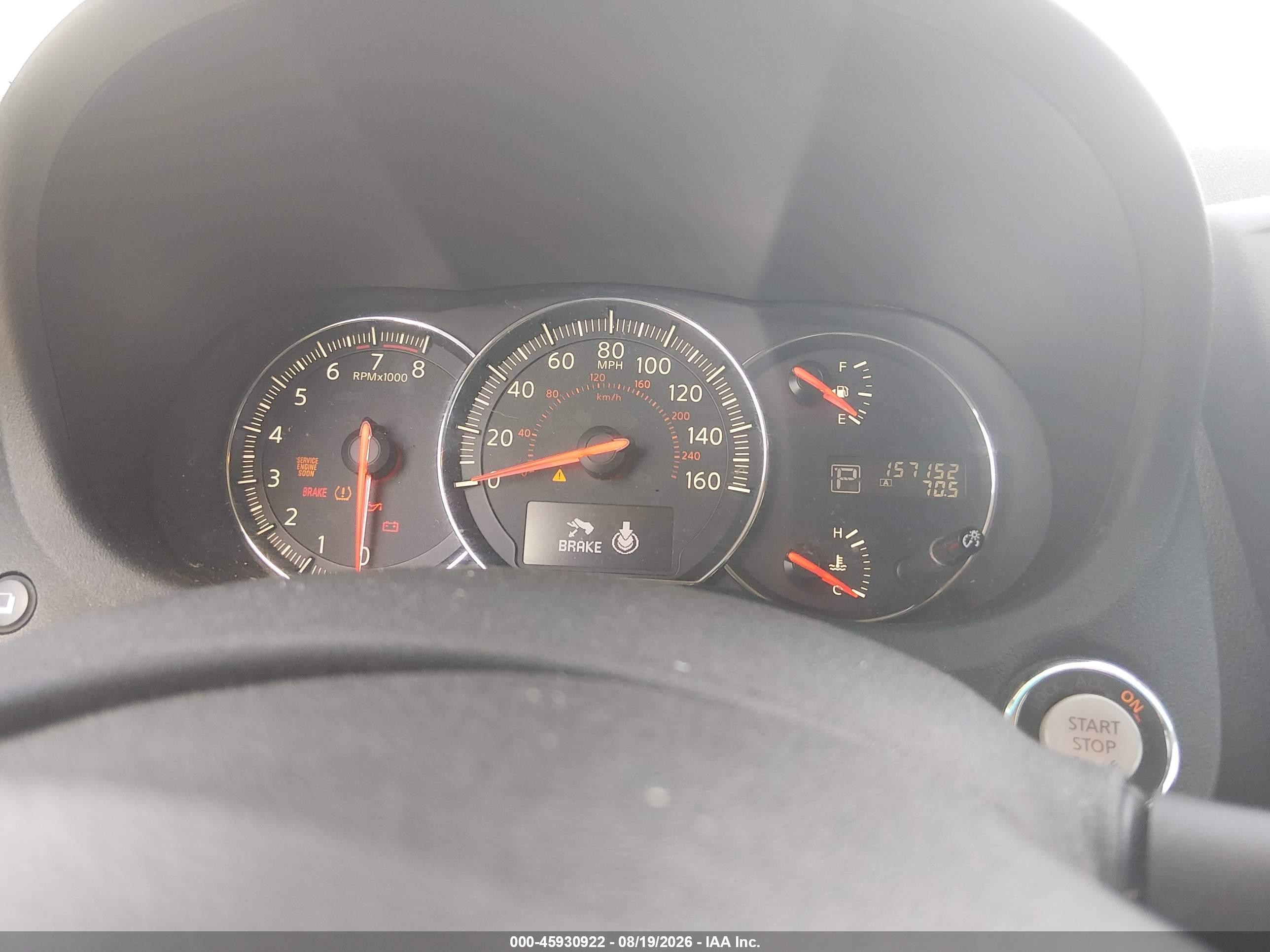 2014 Nissan Maxima 3.5 Sv Gray vin: 1N4AA5AP9EC908095