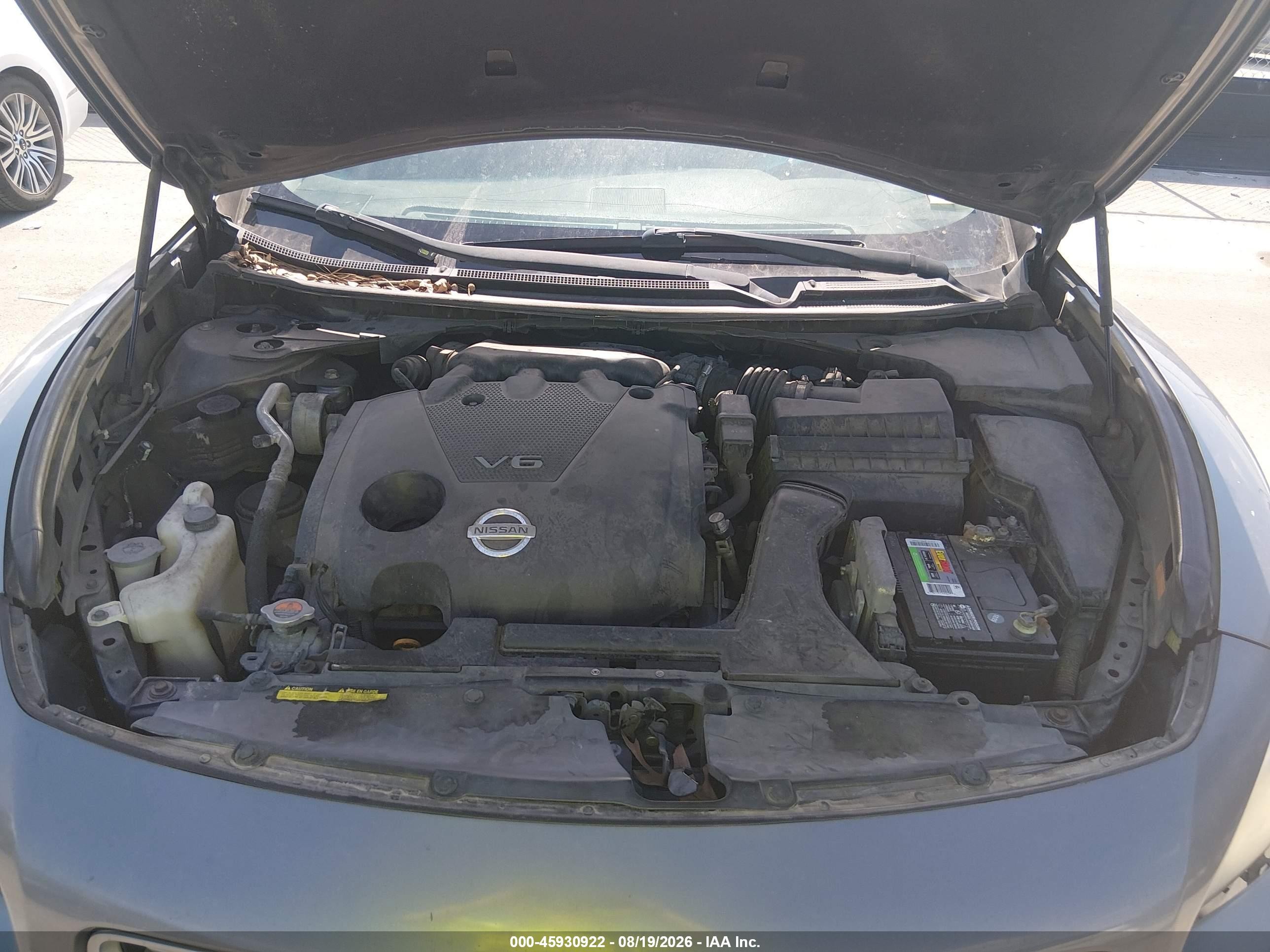 2014 Nissan Maxima 3.5 Sv Gray vin: 1N4AA5AP9EC908095
