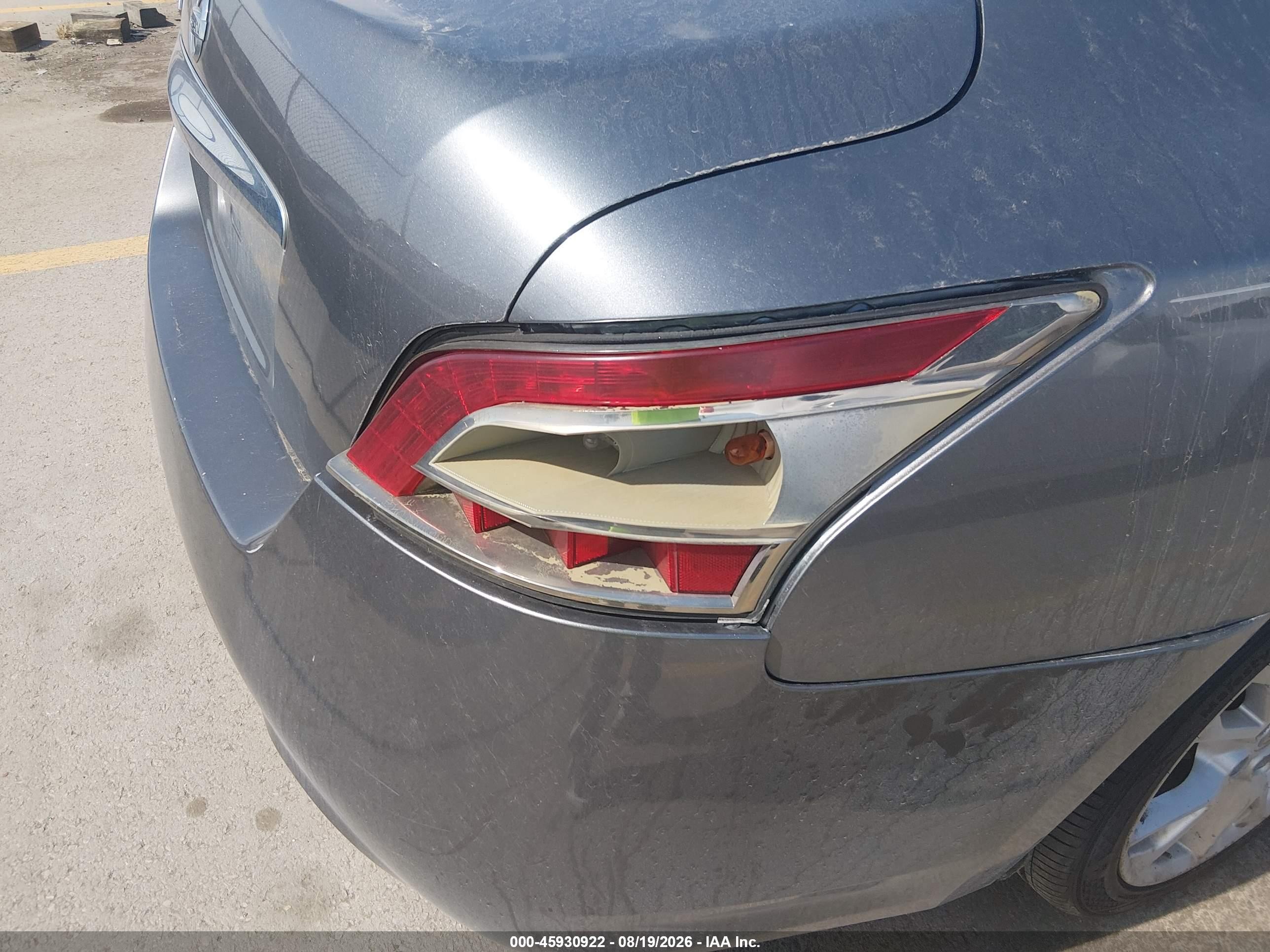 2014 Nissan Maxima 3.5 Sv Gray vin: 1N4AA5AP9EC908095