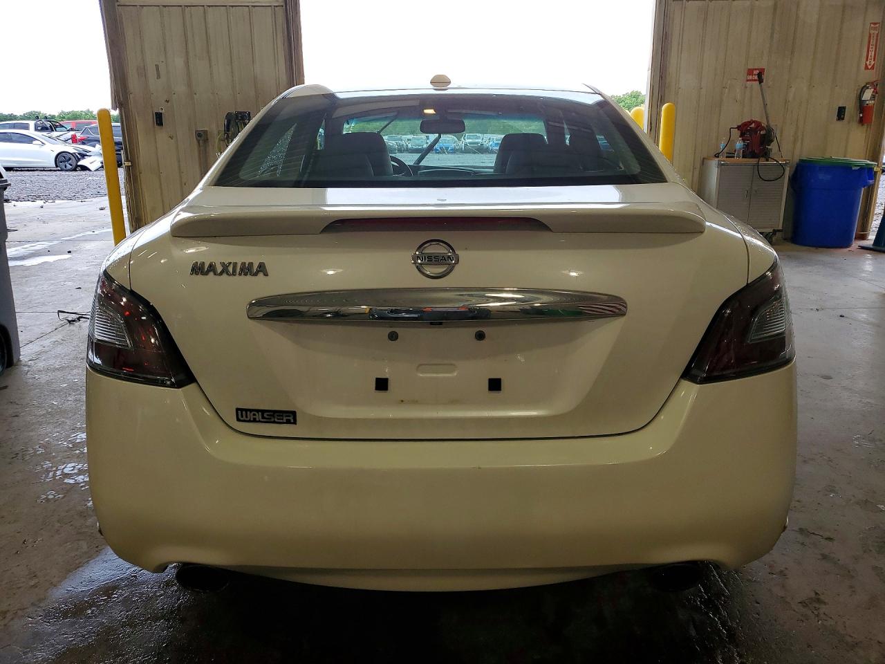 2014 Nissan Maxima 3.5 Sv Белый vin: 1N4AA5AP9EC910283