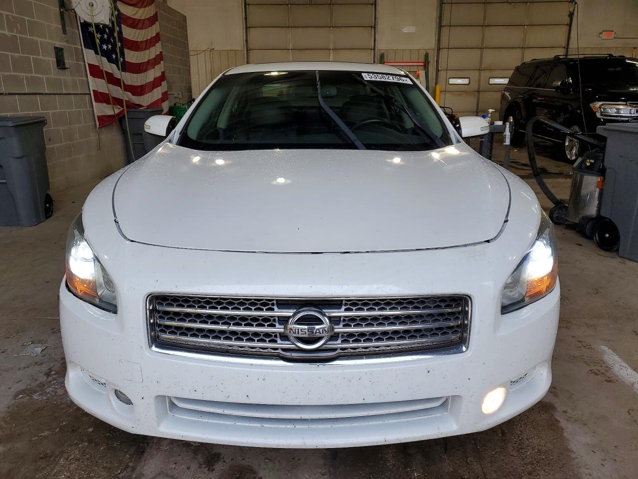 2014 Nissan Maxima 3.5 Sv Белый vin: 1N4AA5AP9EC910283