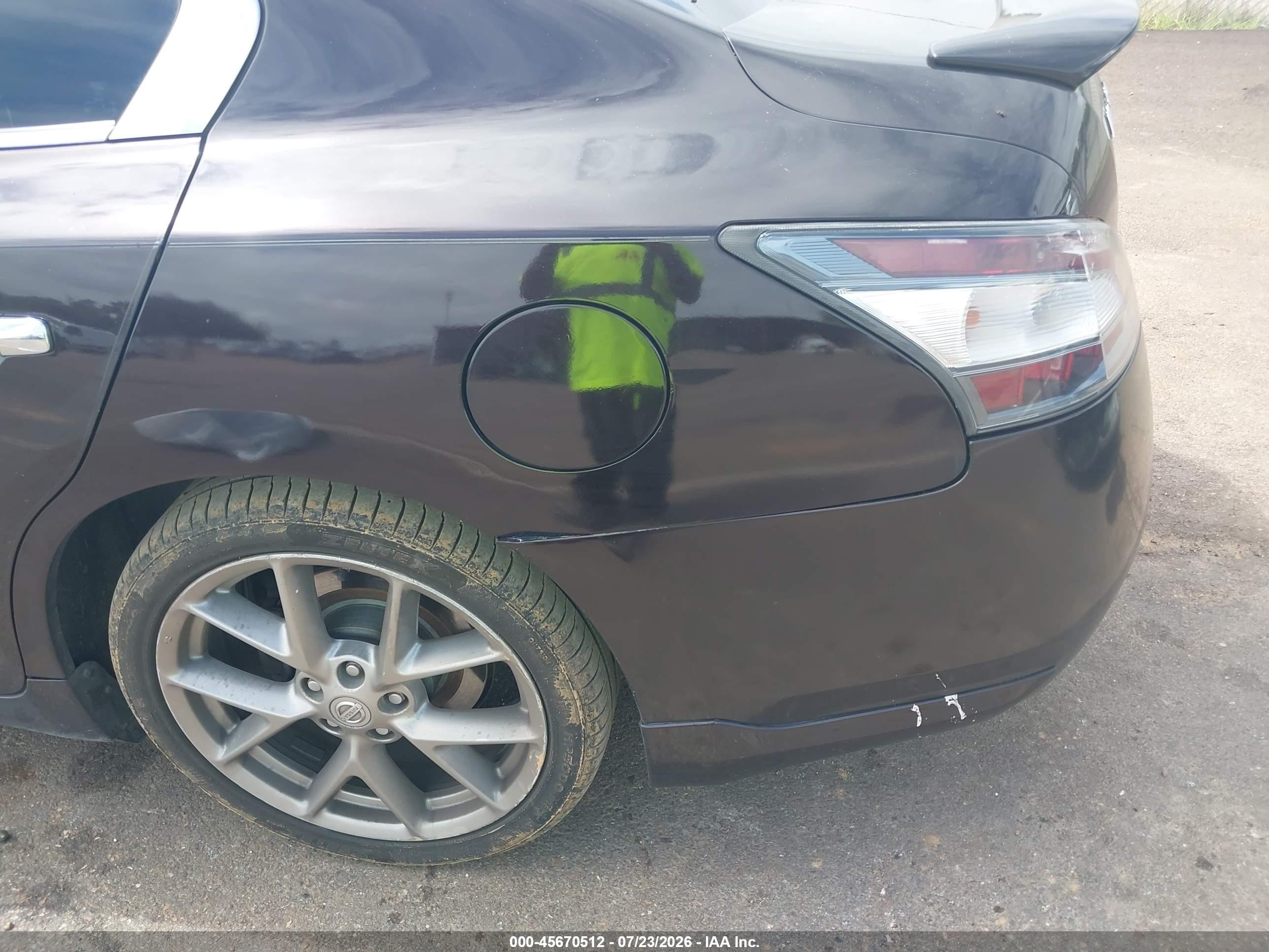 2014 Nissan Maxima 3.5 Sv Burgundy vin: 1N4AA5AP9EC911630