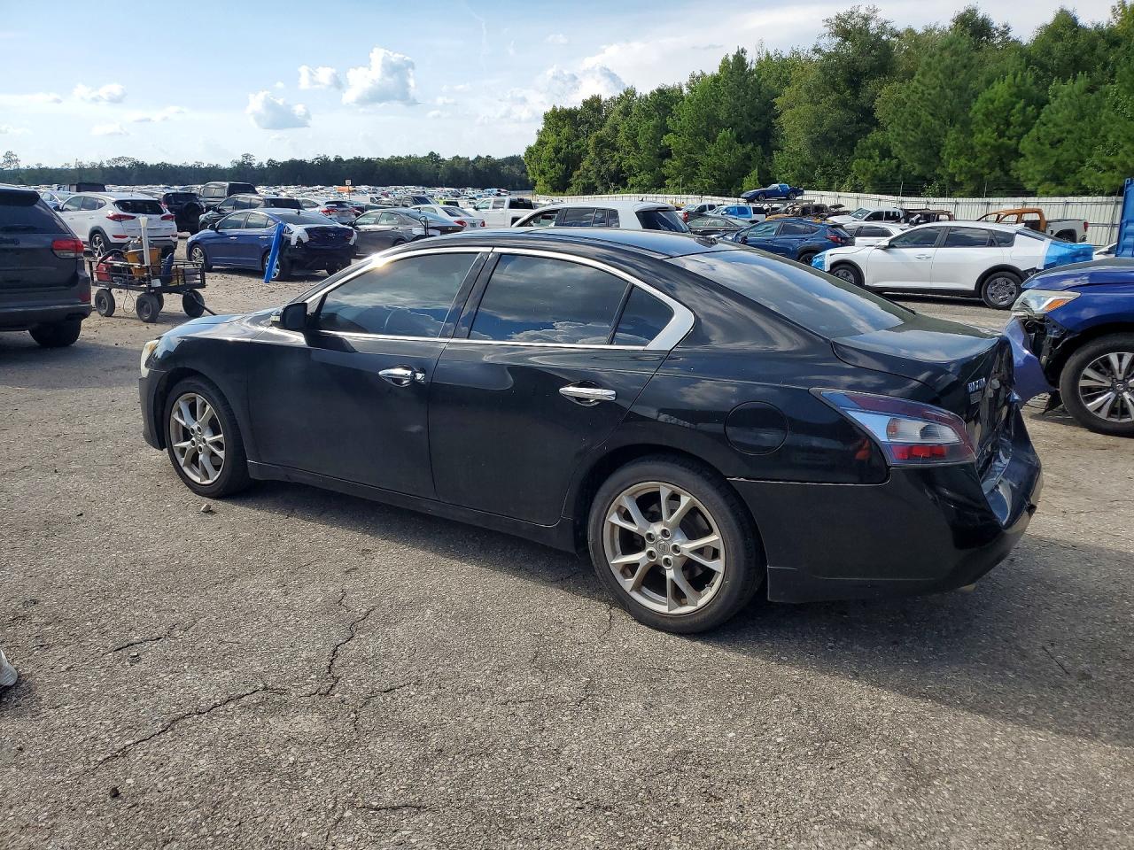 2014 Nissan Maxima 3.5 Sv Black vin: 1N4AA5AP9EC912390