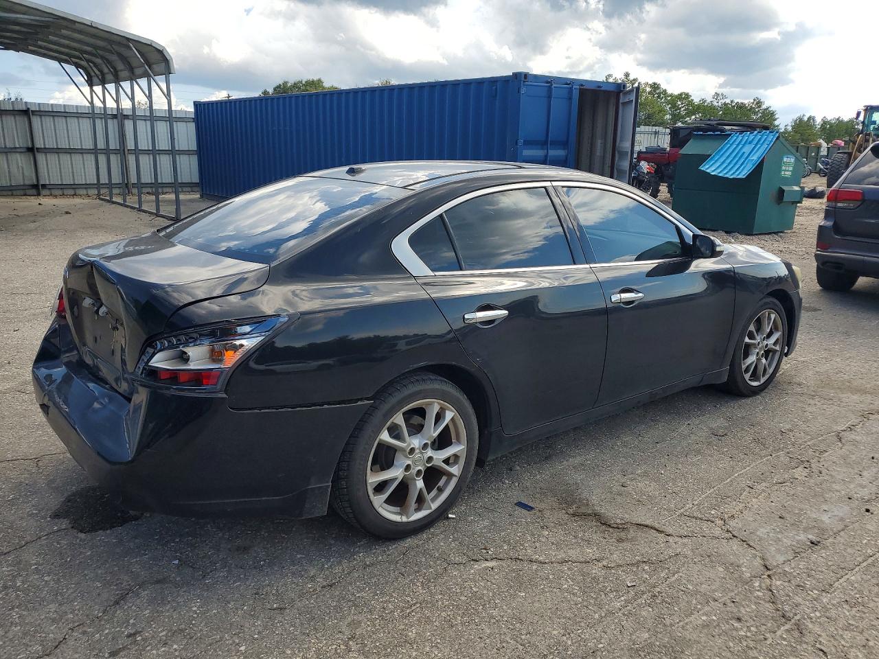 2014 Nissan Maxima 3.5 Sv Black vin: 1N4AA5AP9EC912390