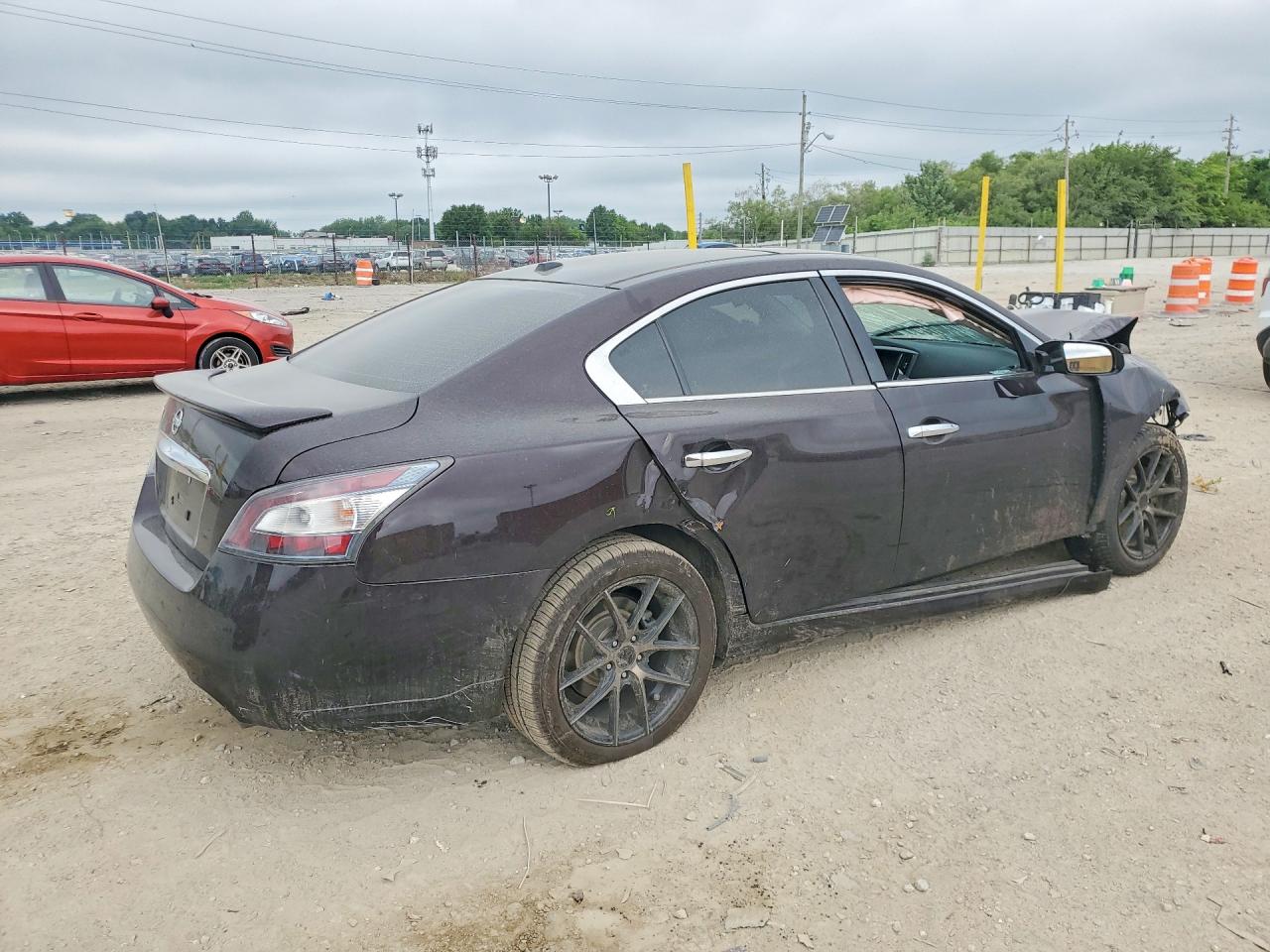 2014 Nissan Maxima 3.5 Sv Burgundy vin: 1N4AA5AP9EC913121