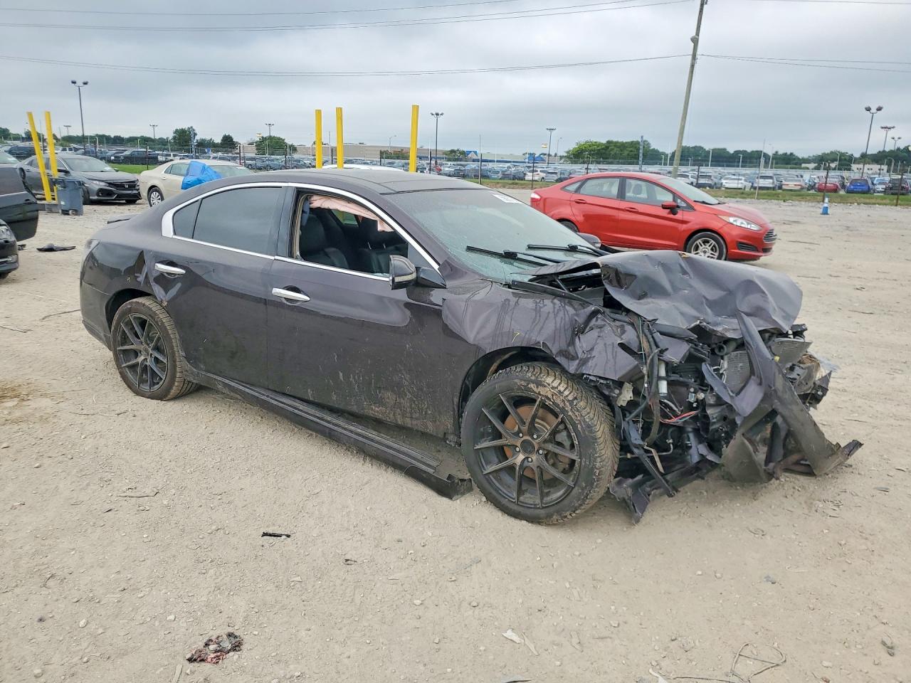 2014 Nissan Maxima 3.5 Sv Burgundy vin: 1N4AA5AP9EC913121