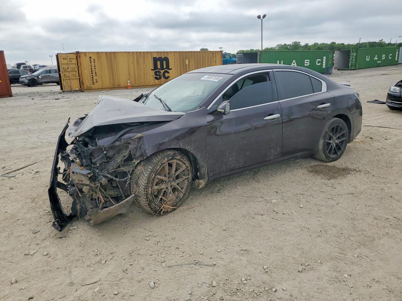 2014 Nissan Maxima 3.5 Sv Burgundy vin: 1N4AA5AP9EC913121