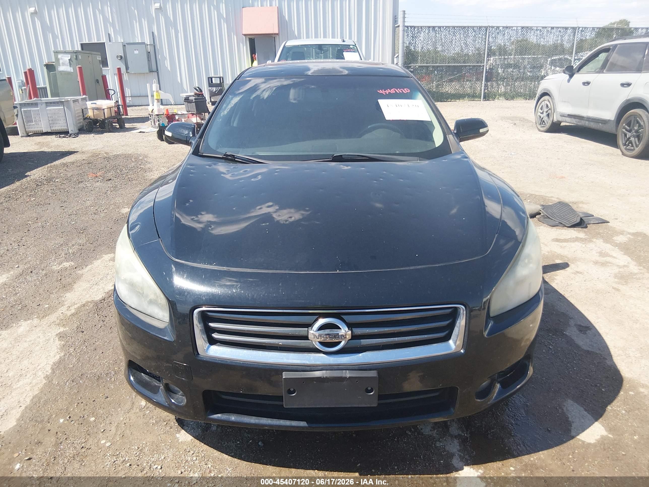 2014 Nissan Maxima 3.5 S/3.5 Sv Black vin: 1N4AA5AP9EC913135