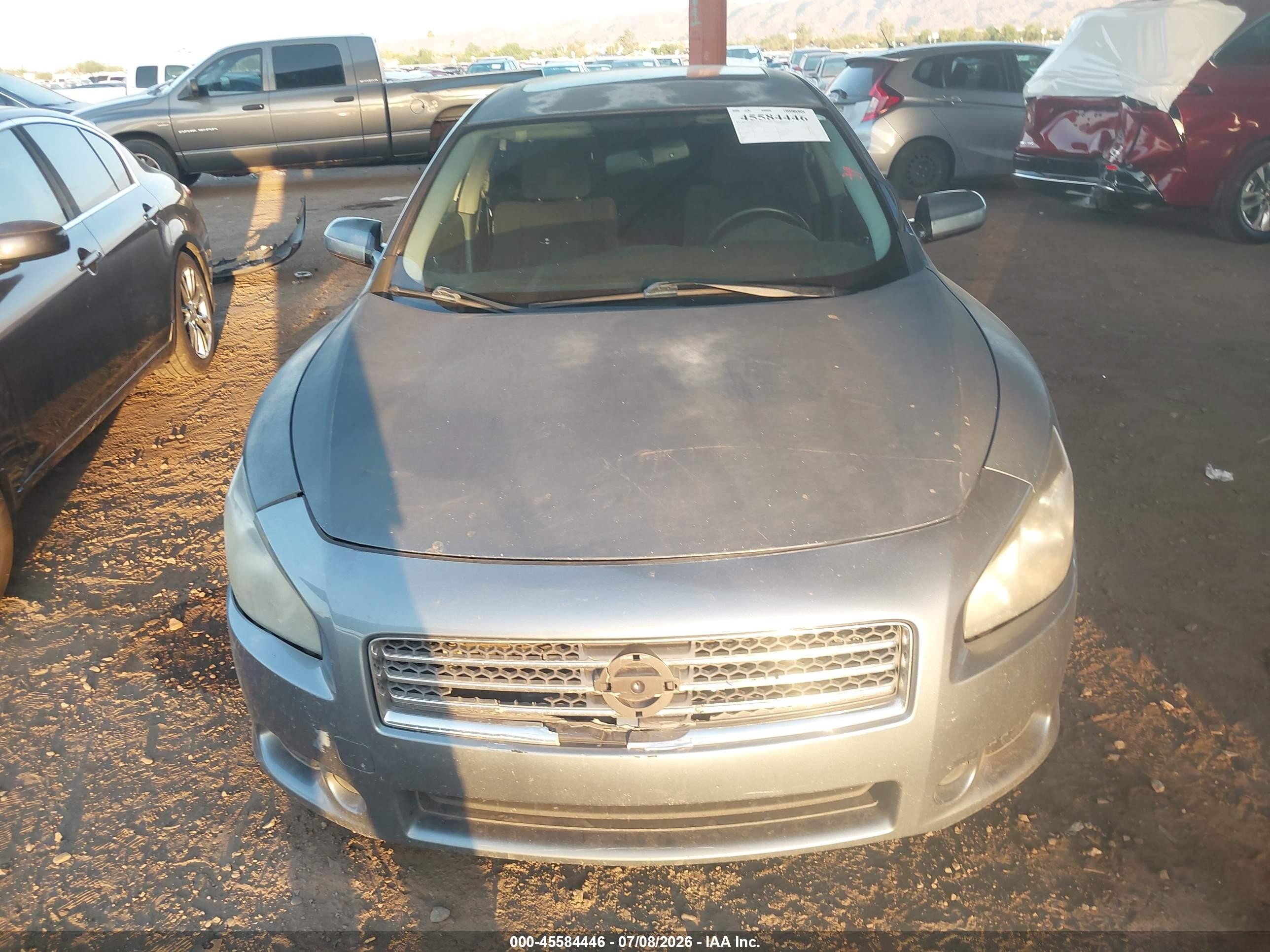 2010 Nissan Maxima 3.5 S Light Blue vin: 1N4AA5APXAC817637
