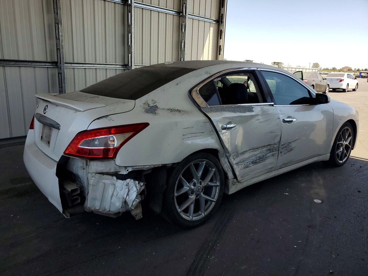 2010 Nissan Maxima 3.5 S White vin: 1N4AA5APXAC821168