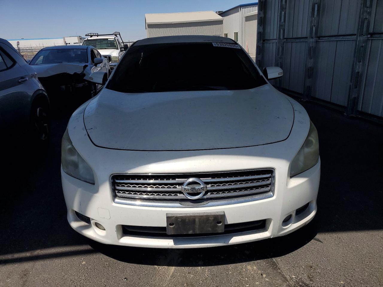 2010 Nissan Maxima 3.5 S White vin: 1N4AA5APXAC821168