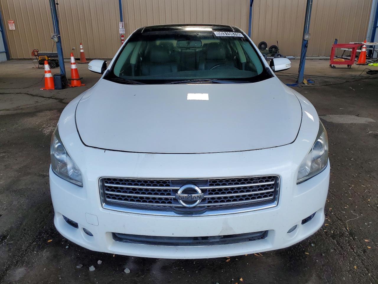 2010 Nissan Maxima 3.5 S White vin: 1N4AA5APXAC828931