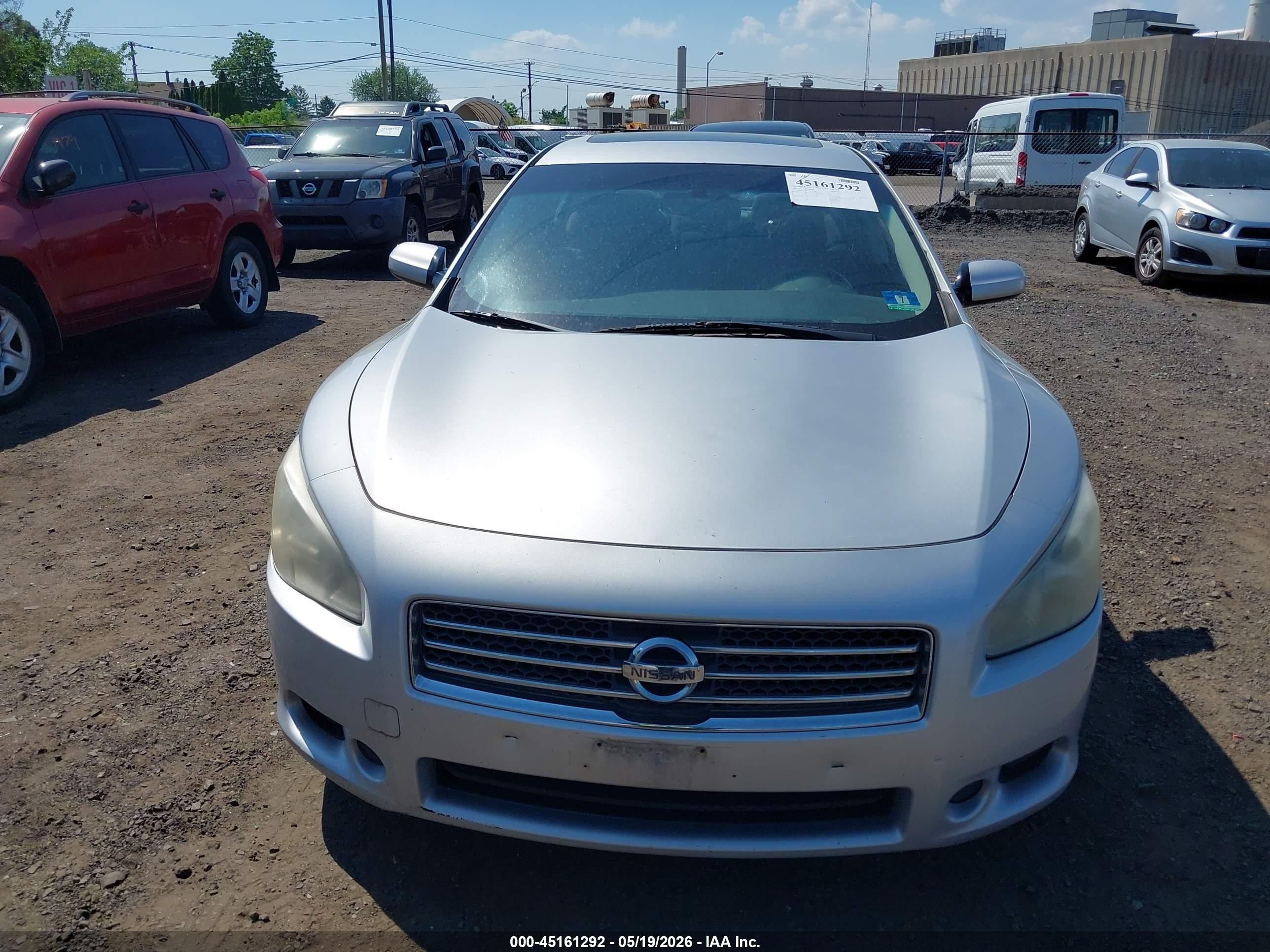 2010 Nissan Maxima 3.5 S Silver vin: 1N4AA5APXAC839248