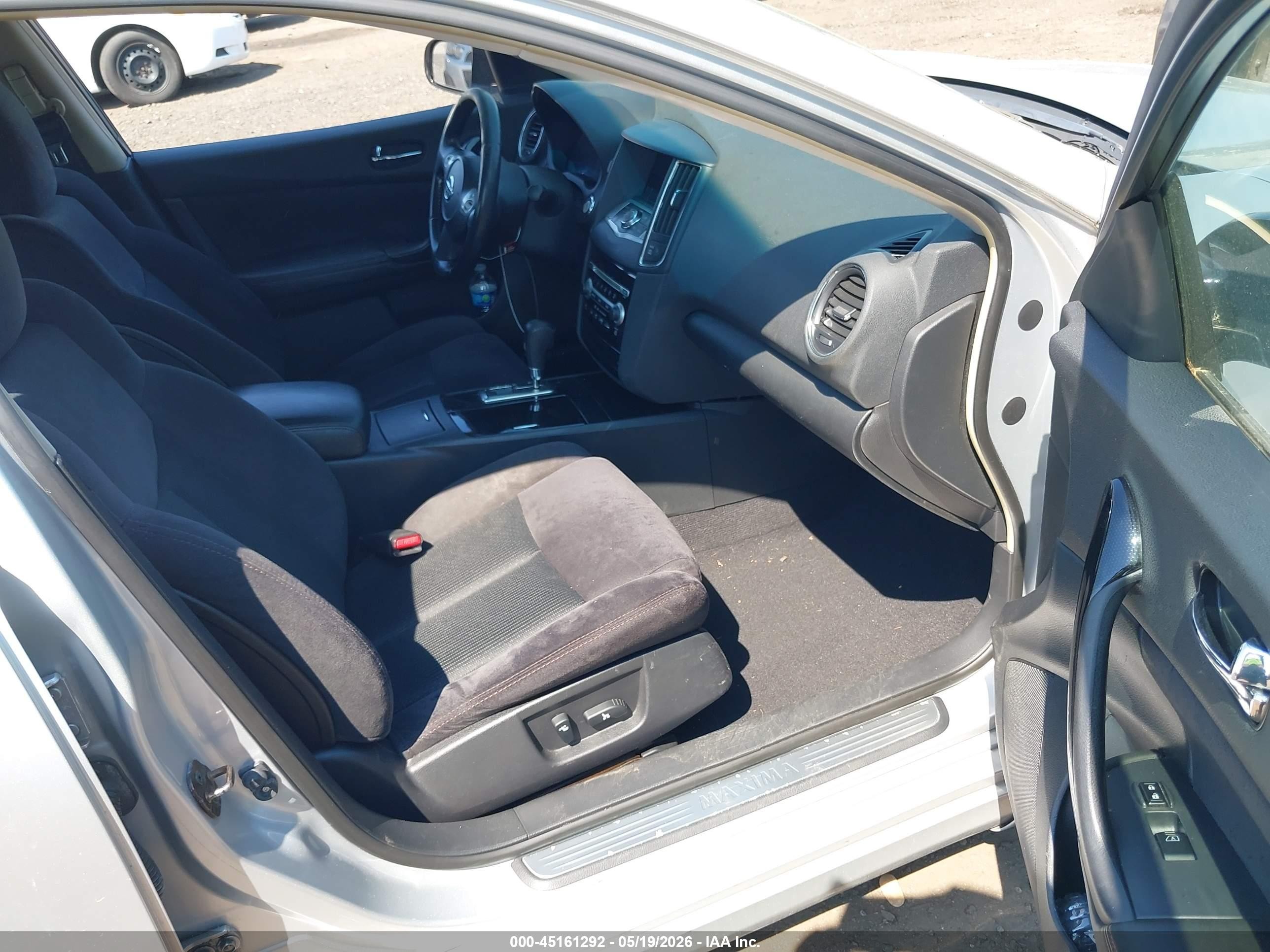 2010 Nissan Maxima 3.5 S Silver vin: 1N4AA5APXAC839248