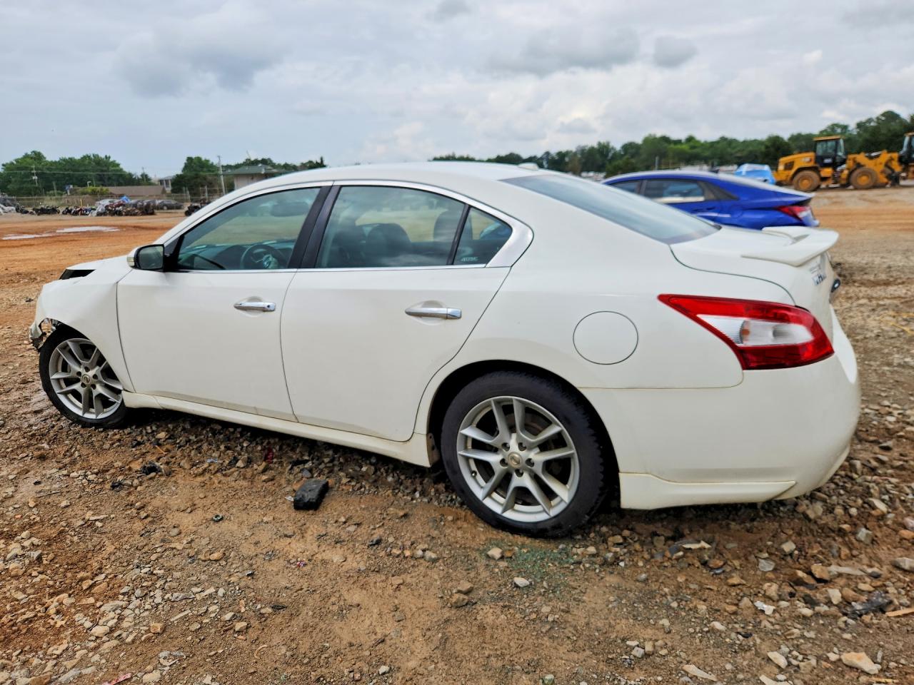 2010 Nissan Maxima 3.5 S White vin: 1N4AA5APXAC849150