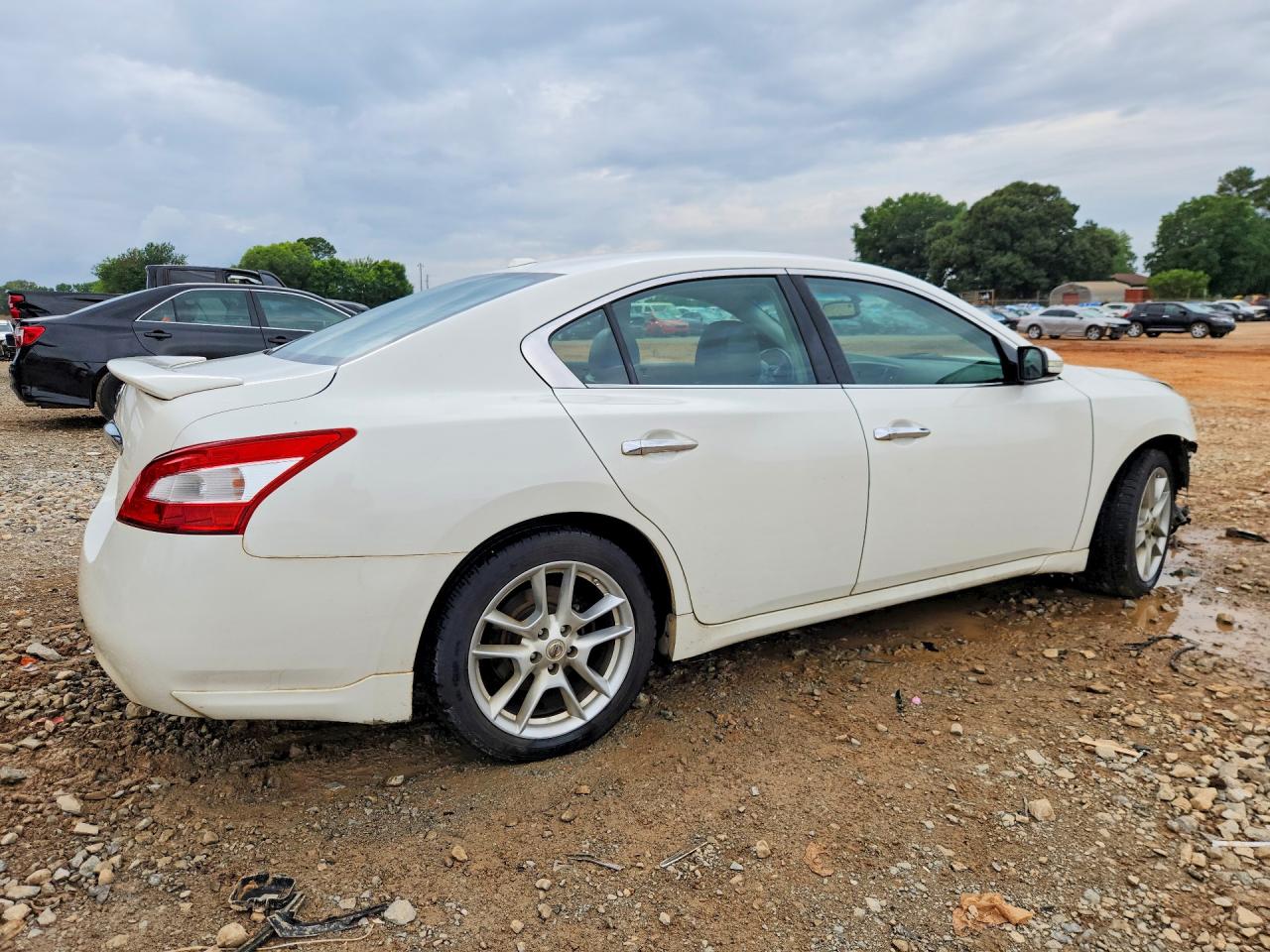 2010 Nissan Maxima 3.5 S White vin: 1N4AA5APXAC849150