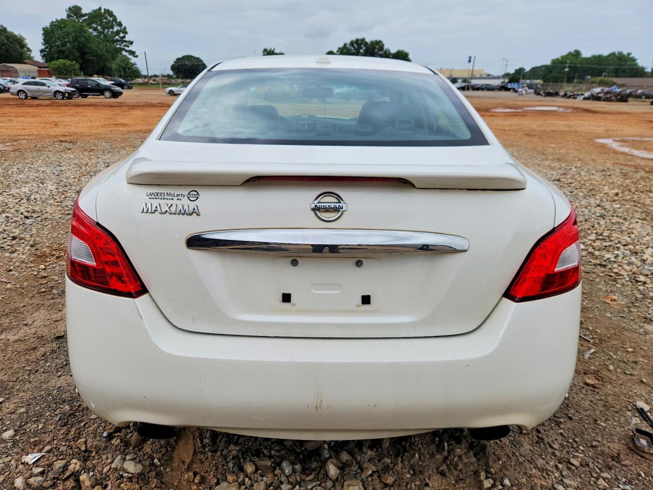 2010 Nissan Maxima 3.5 S White vin: 1N4AA5APXAC849150