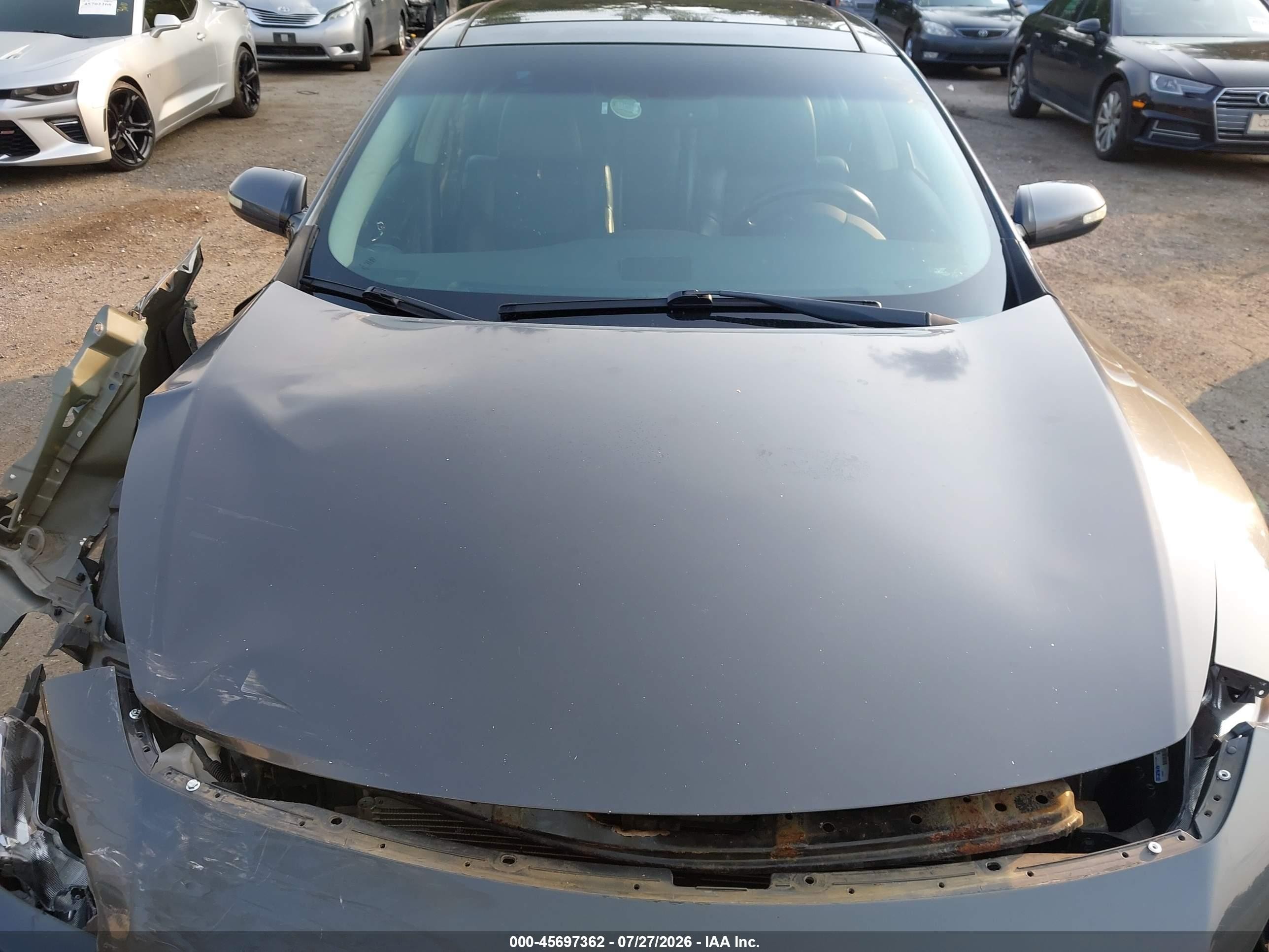 2010 Nissan Maxima 3.5 Sv Gray vin: 1N4AA5APXAC862254