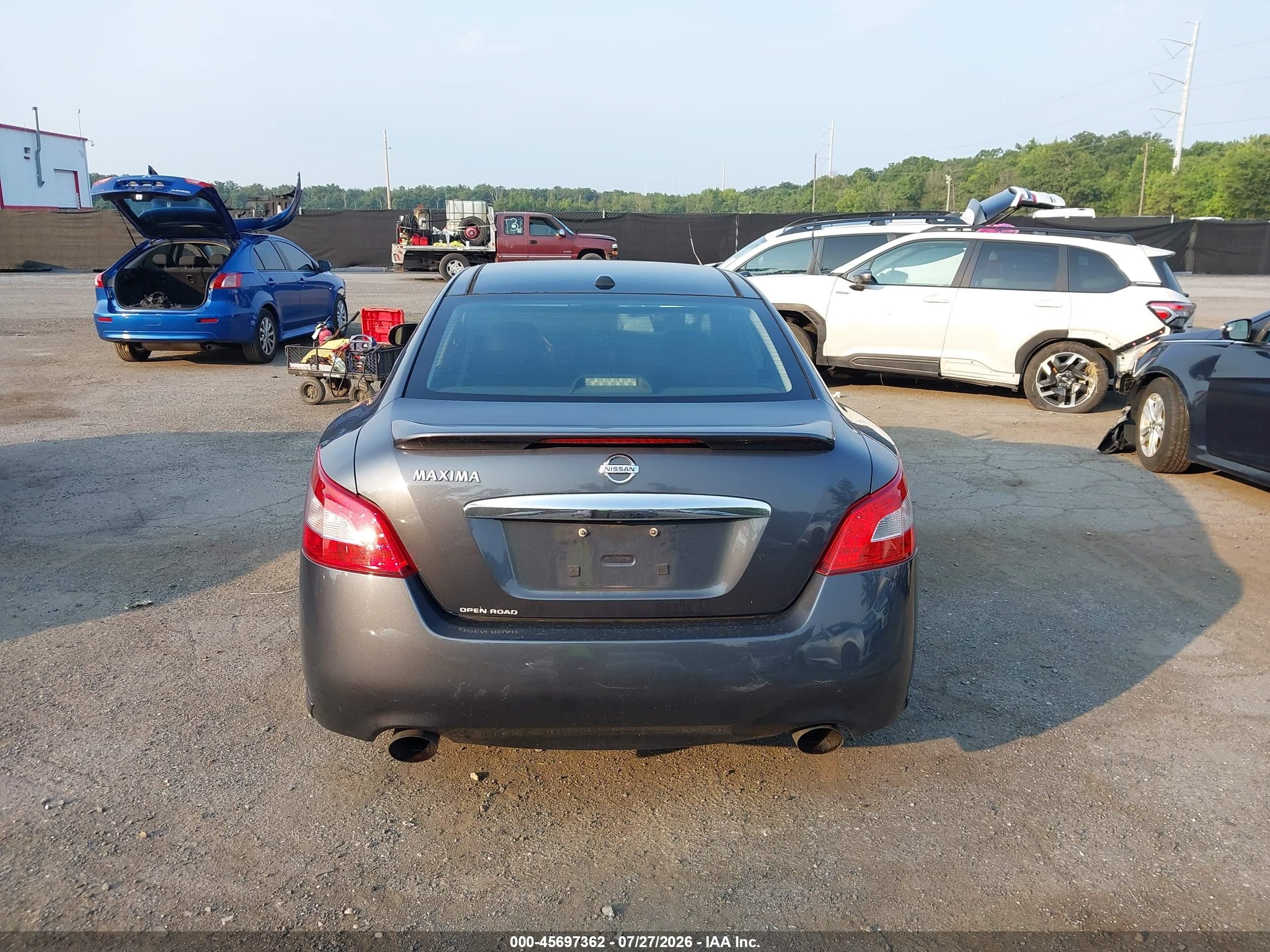 2010 Nissan Maxima 3.5 Sv Серый vin: 1N4AA5APXAC862254
