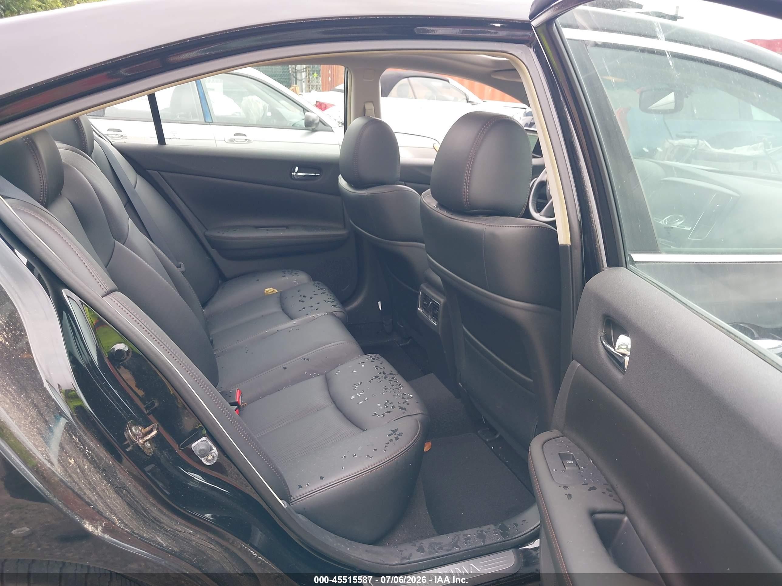 2010 Nissan Maxima 3.5 Sv Black vin: 1N4AA5APXAC872119