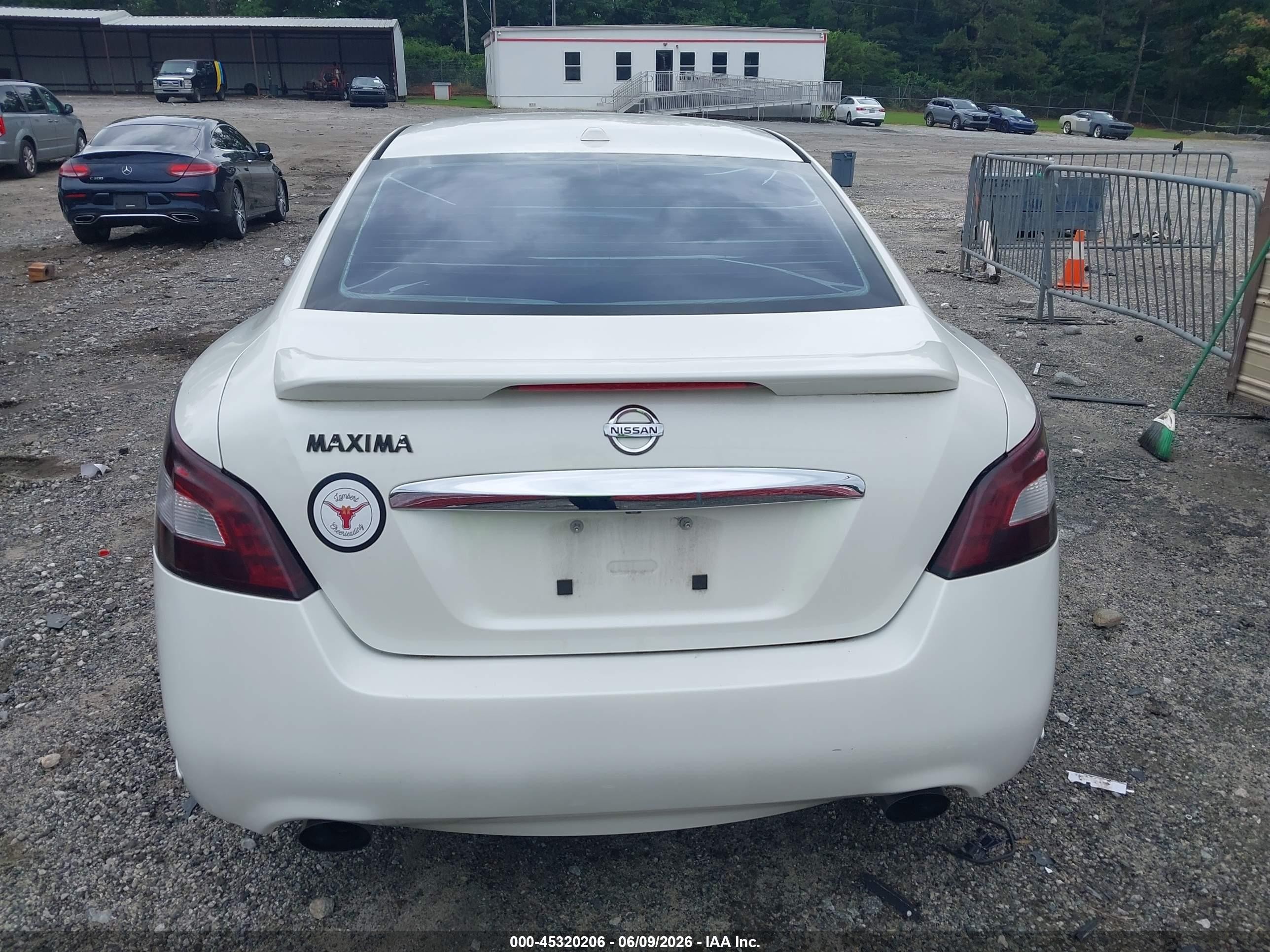 2010 Nissan Maxima 3.5 Sv Белый vin: 1N4AA5APXAC874906