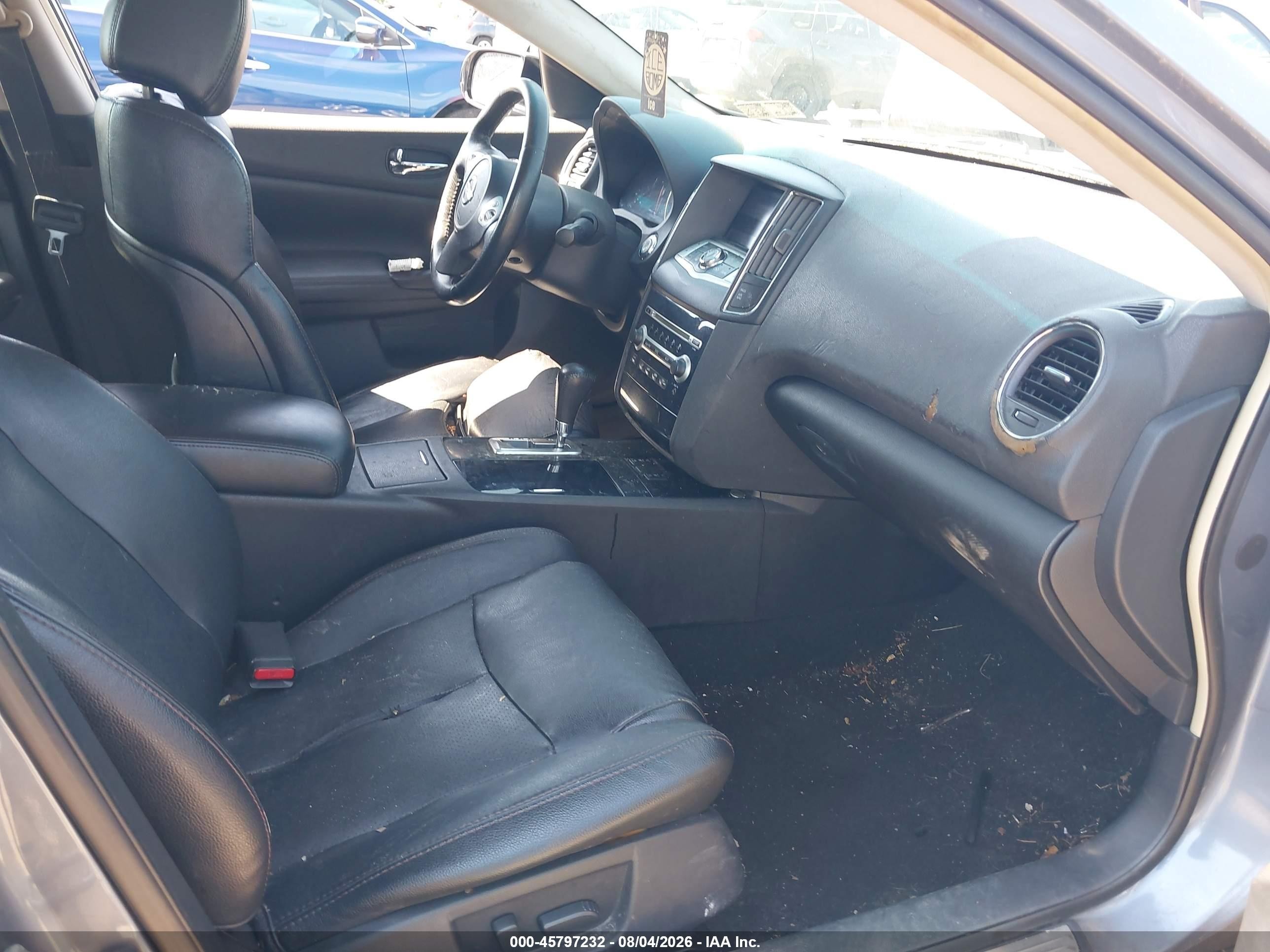 2011 Nissan Maxima 3.5 Sv Light Blue vin: 1N4AA5APXBC804873
