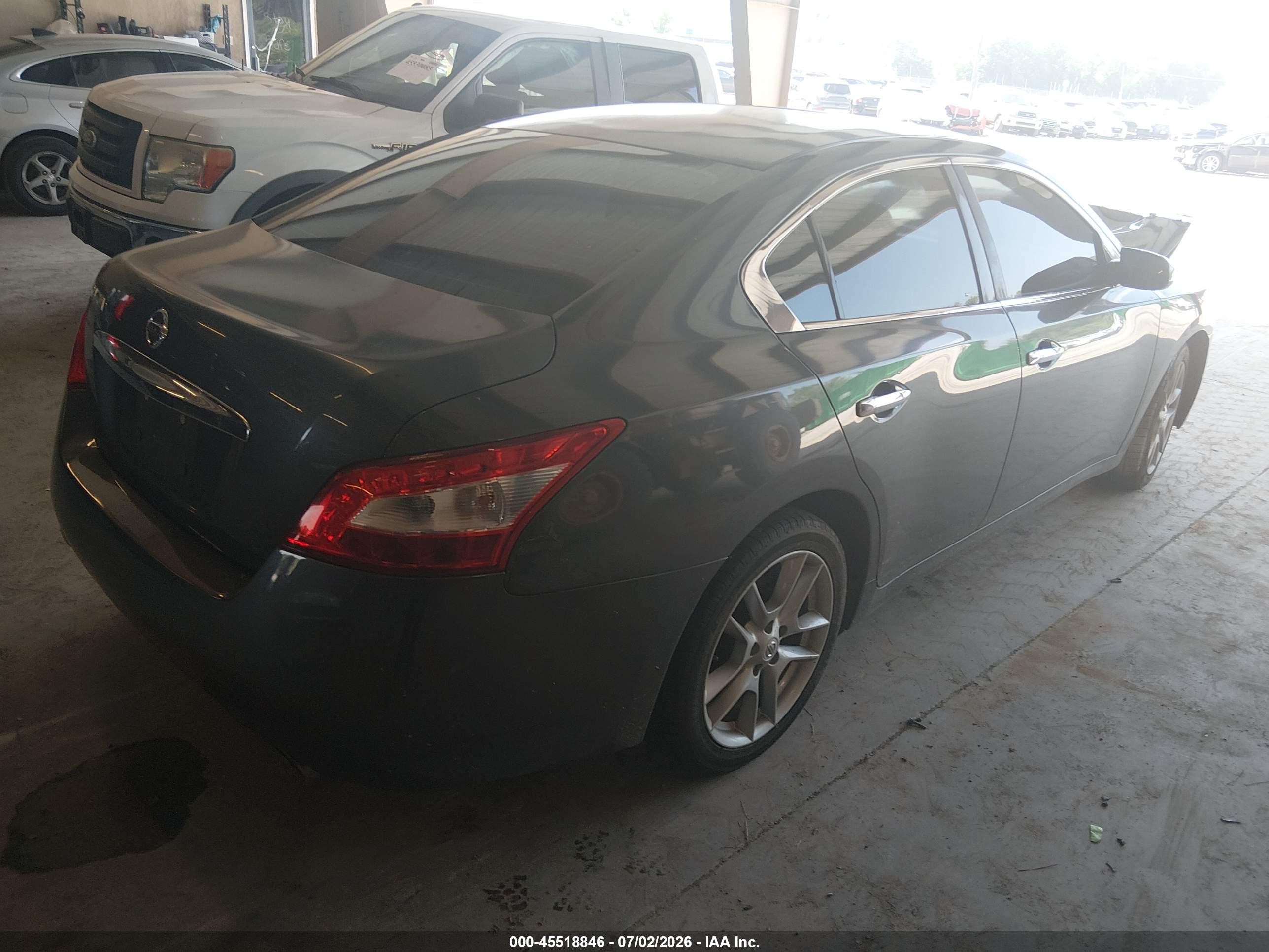 2011 Nissan Maxima 3.5 S Gray vin: 1N4AA5APXBC805070