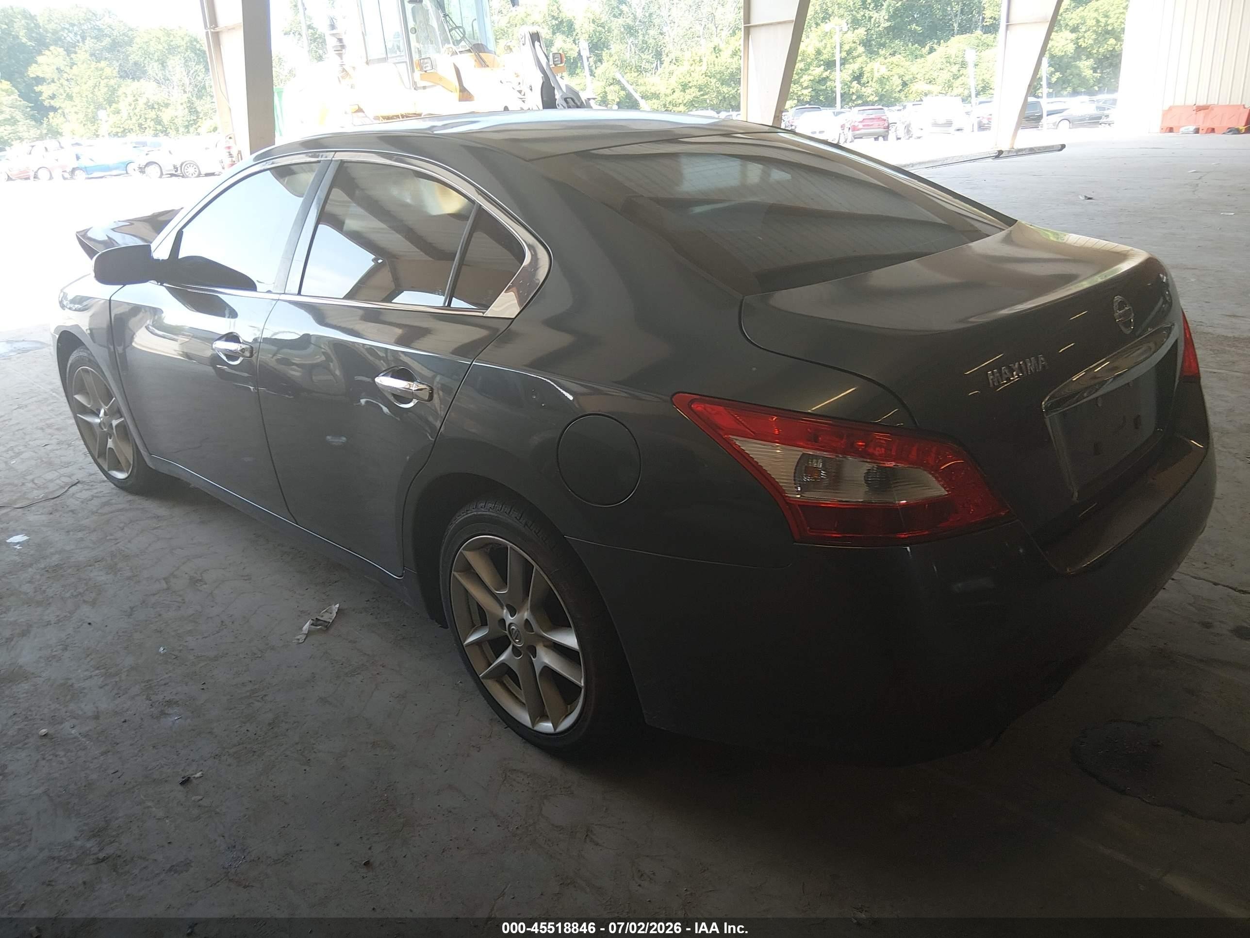 2011 Nissan Maxima 3.5 S Gray vin: 1N4AA5APXBC805070